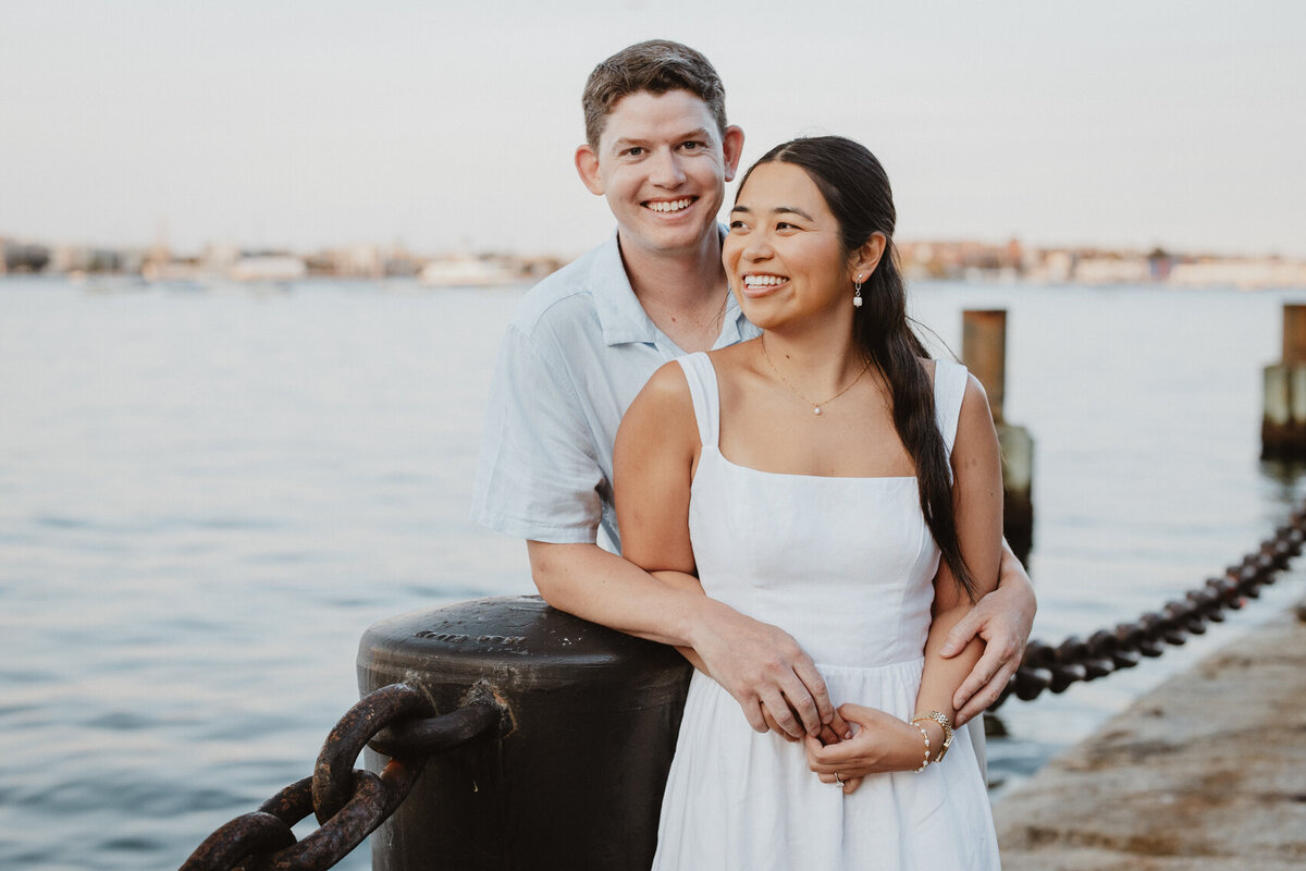Boston Seaport Engagement Photos-New England Wedding Photographer-10677
