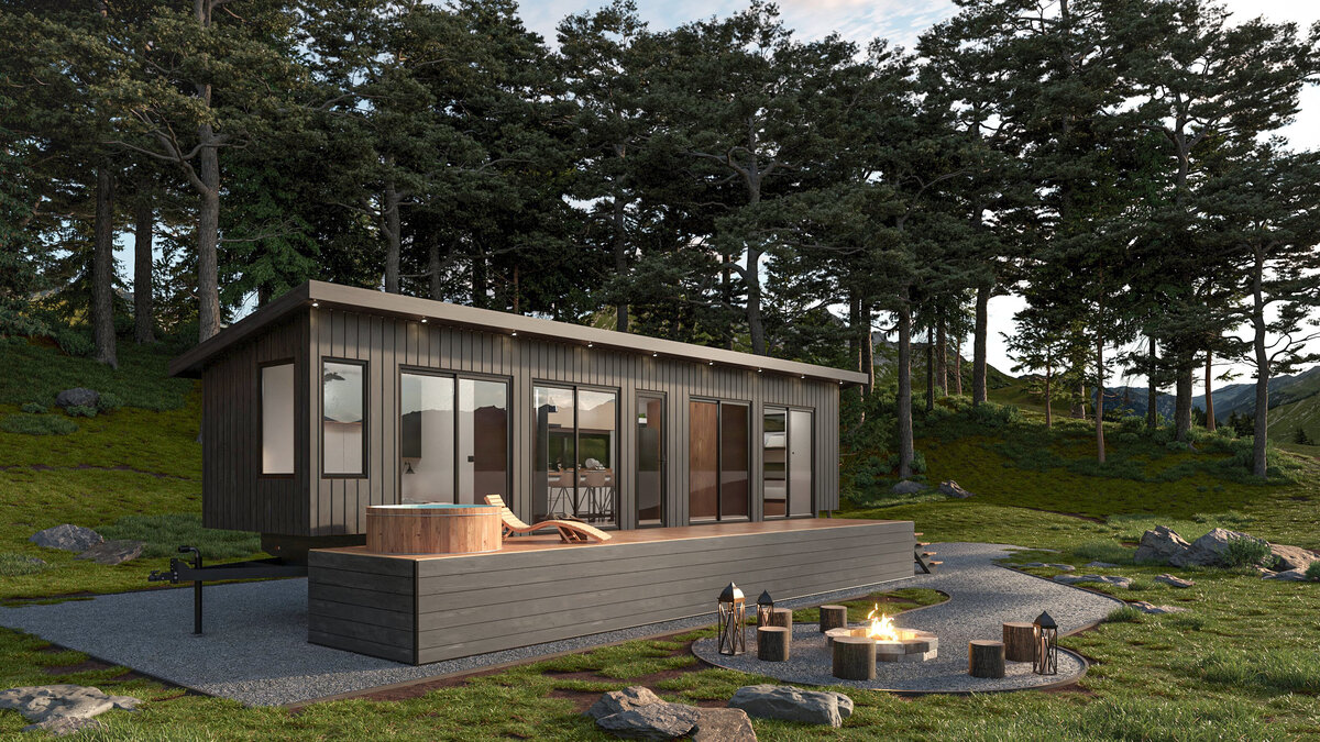 render exterior 2 fachada negra