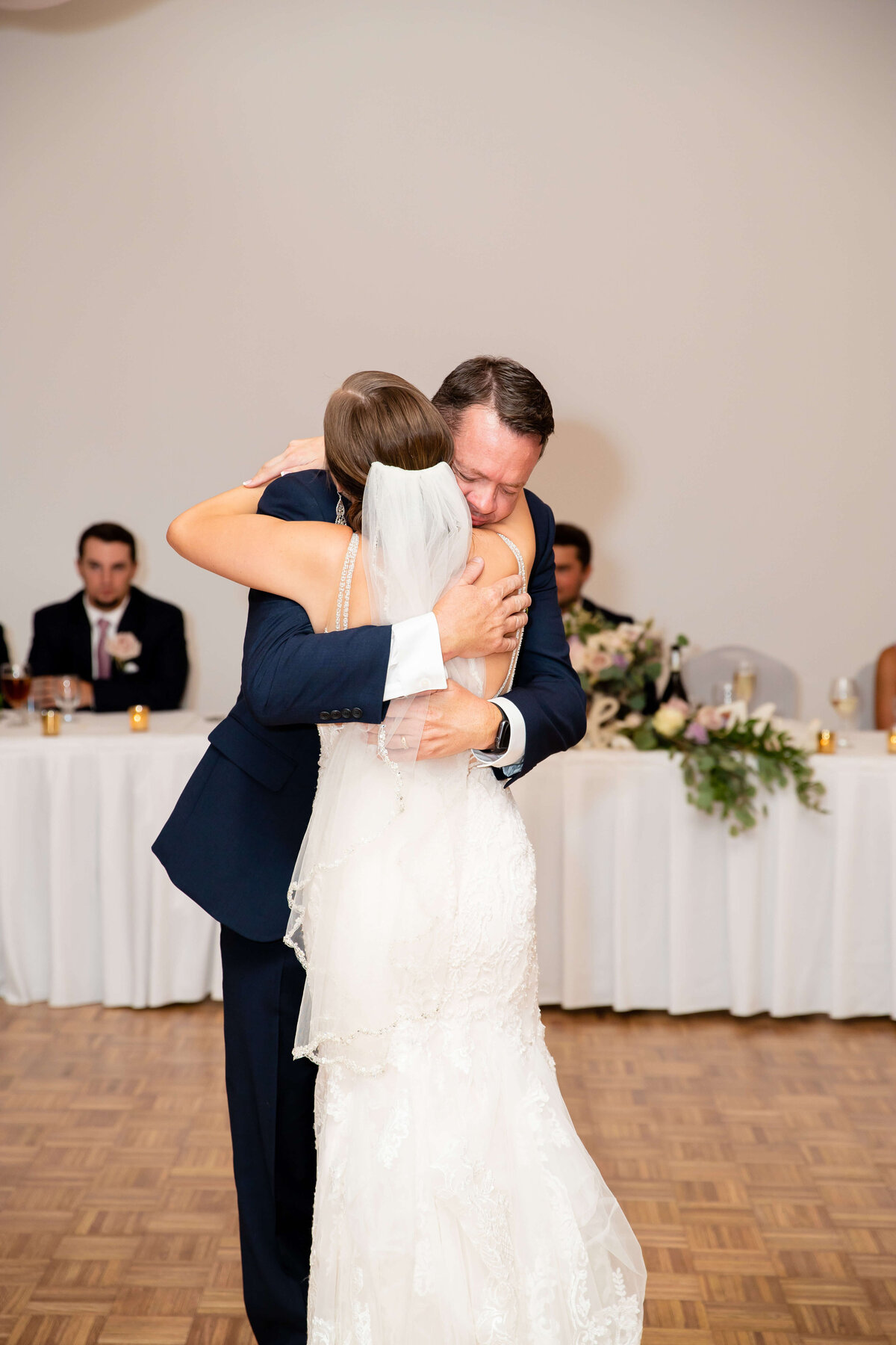 Father and daughter dance at Stones River Country Club wedding