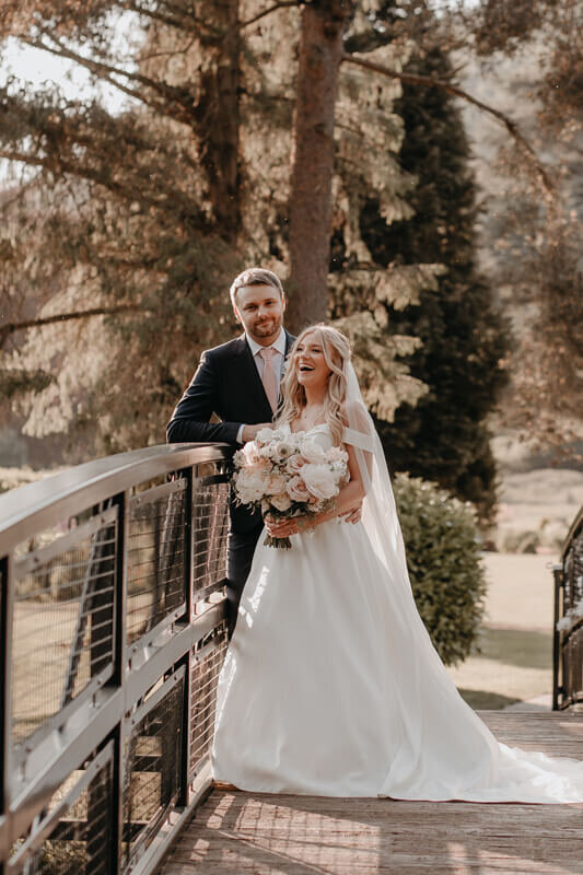 bride and groom