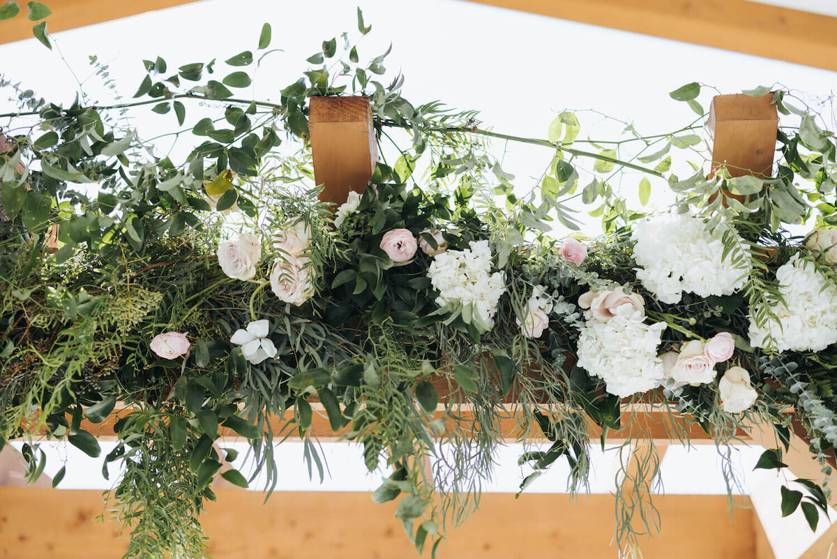 Shannan and Alex Wedding - floral elements