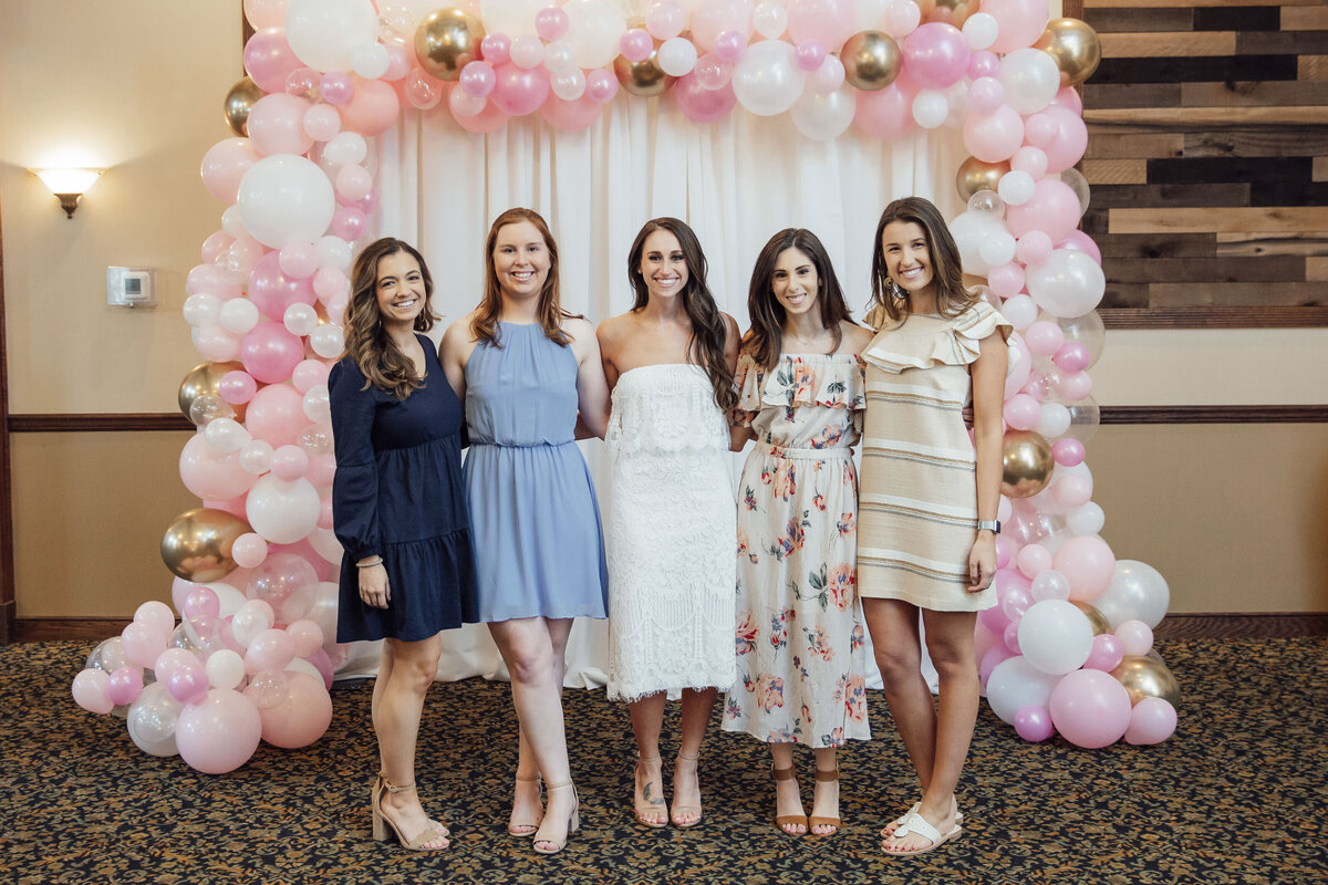 Bridal Shower Photography | Bride-to-be celebrating with family and friends at elegant venue | Hunterdon County, New Jersey