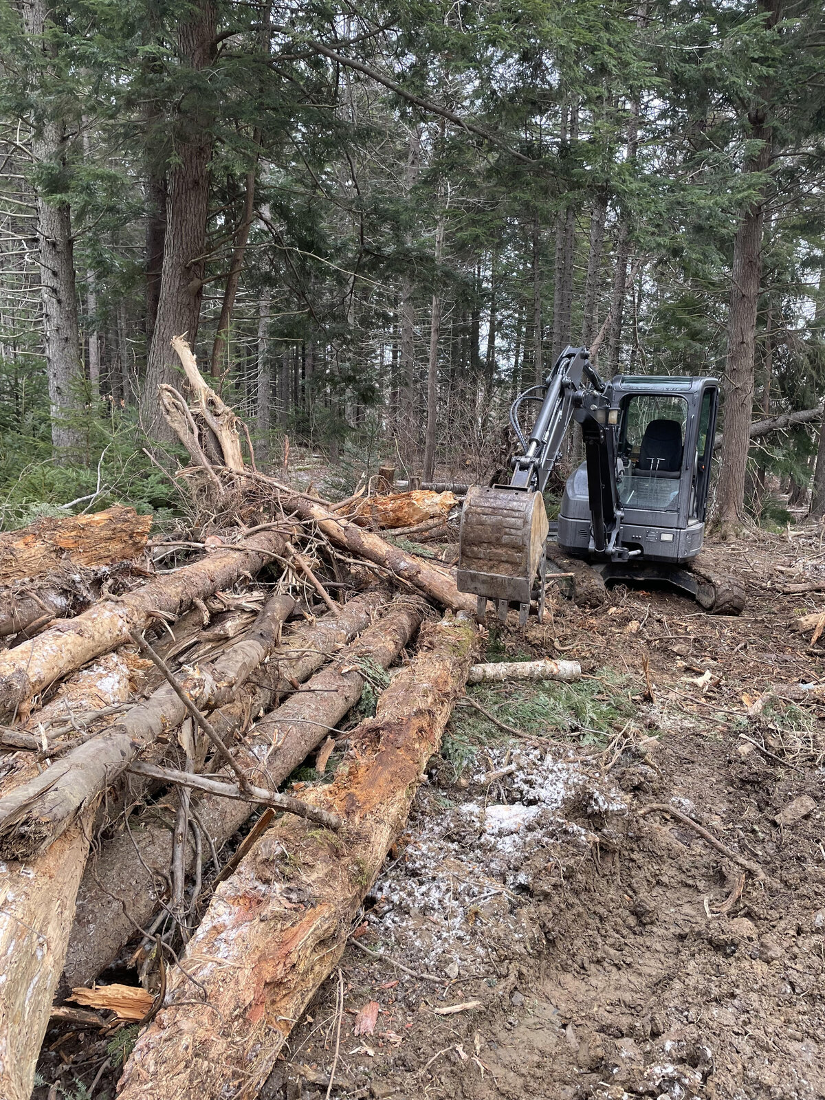 Ground Down Land Management - Excavation Services - Nova Scotia - Property Access - Trail Systems - Driveways - Patios - Landscaping - Mulching