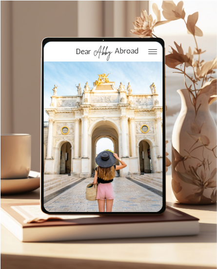 Travel Blogger Website