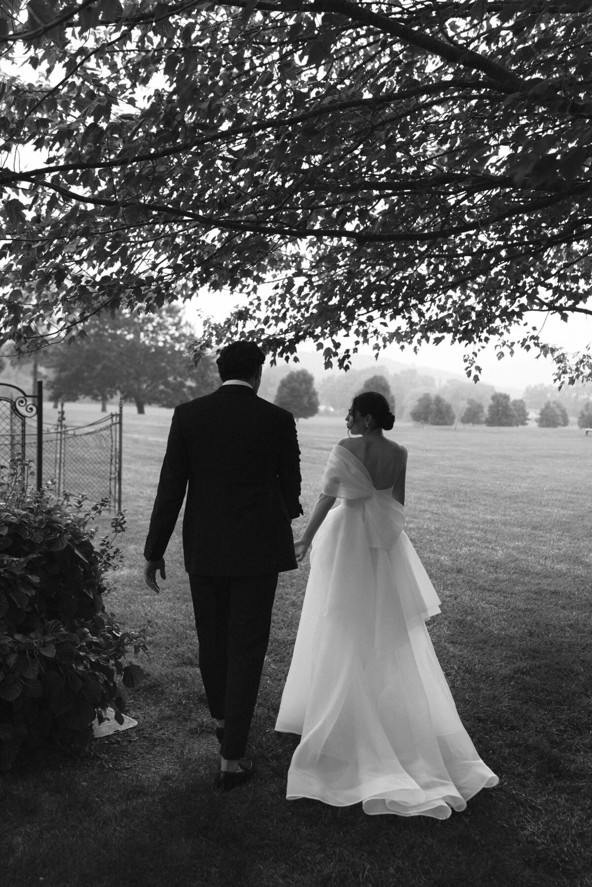 Sophisticated editorial wedding photography demonstrating fashion forward aesthetics at Lion Rock Farm. NYC photographer Lauren Alatriste creates luxury destination wedding imagery that showcases both artistic excellence and genuine celebration emotion.