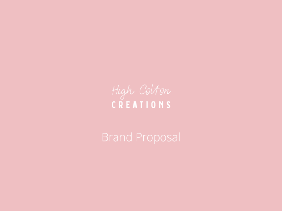 High Cotton Creations