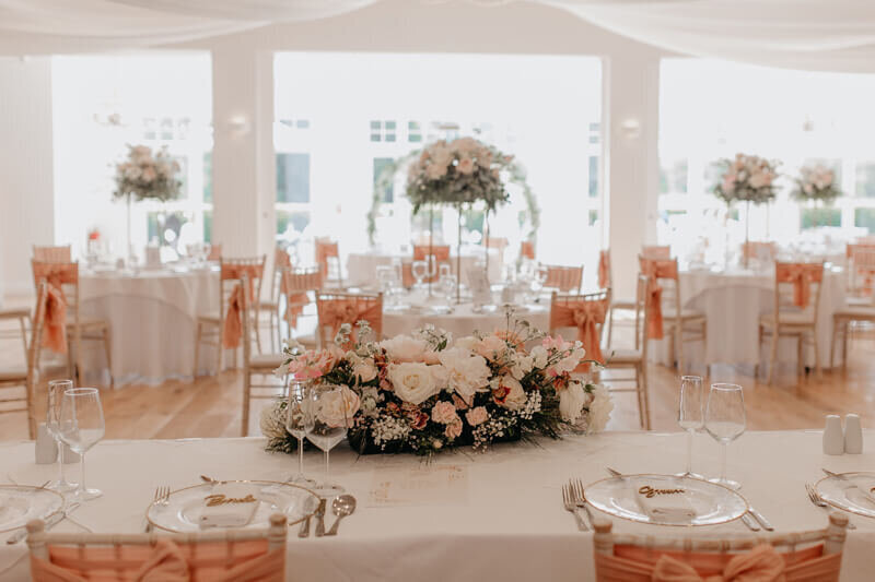 Top table flowers