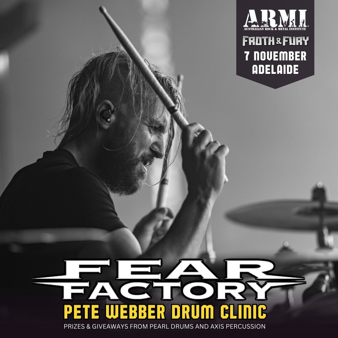 PETE WEBBER - DRUM CLINIC
