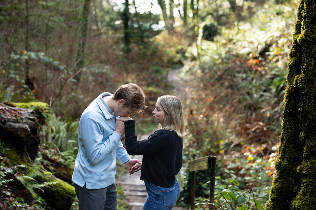 Burfoot beach surprise proposal photographer, Olympia13