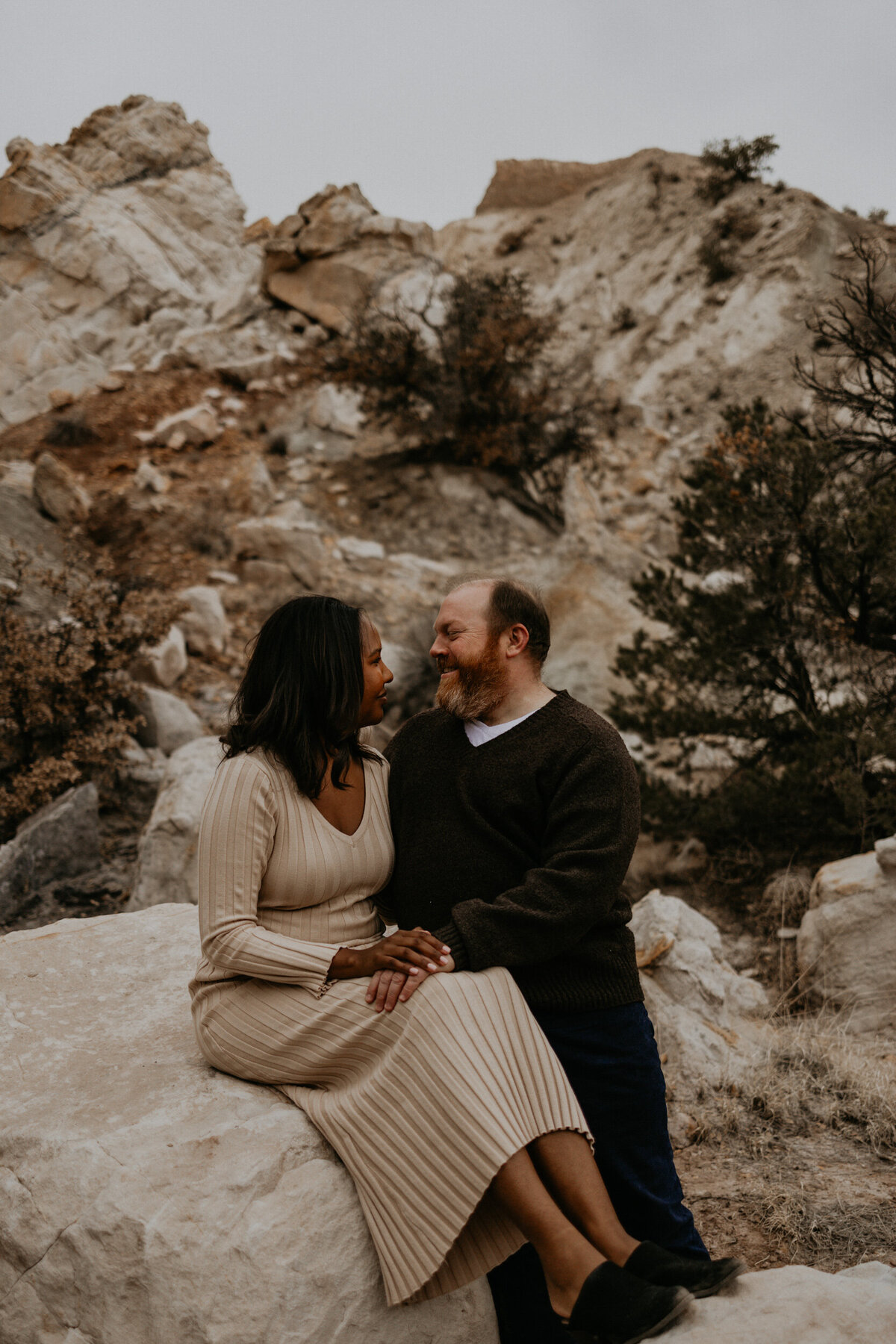 san-ysidro-new-mexico-engagement-photoshoot-with-dog-1