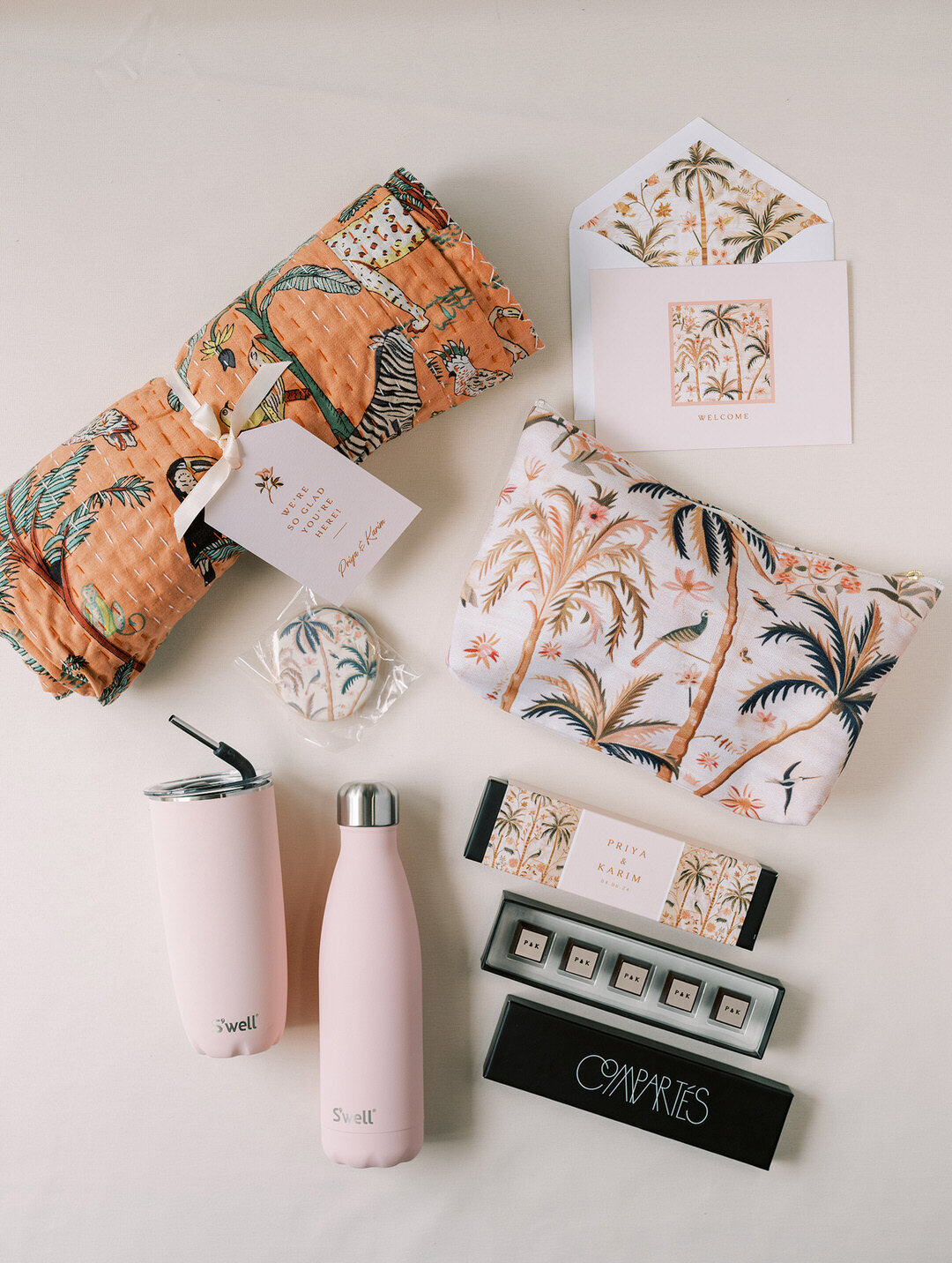 Gifting and Stationery for Sabyasachi Inspired Miami Wedding by GoBella.com 11