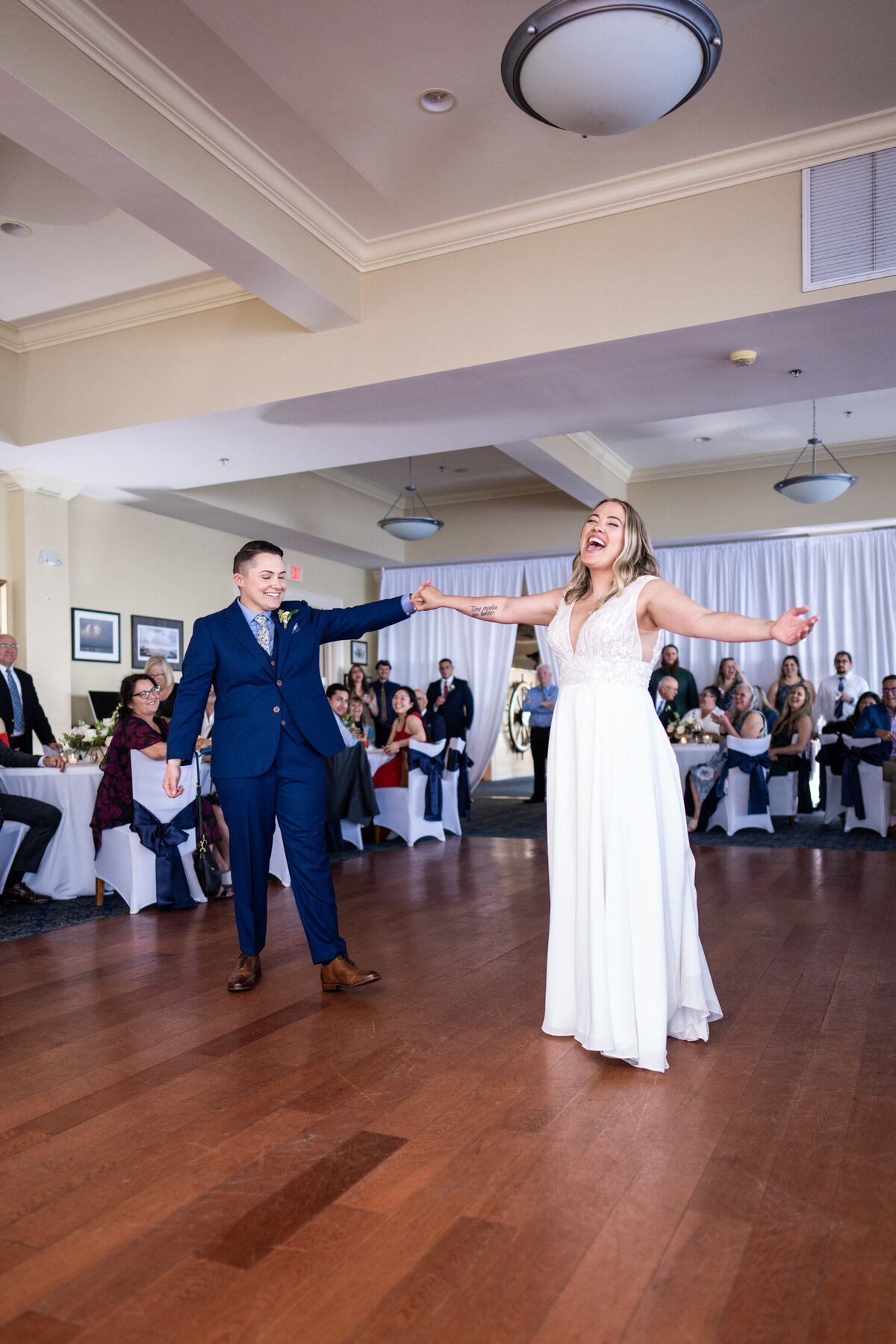 Bay Waveland Yacht Club wedding reception
