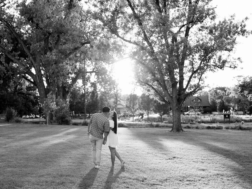 Documentary engagement photographer in Denver, Colorado.