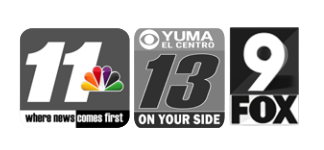 KYMA News logo representing media coverage of Shannon Kathleen Photography's CBS feature on professional dating profile photography