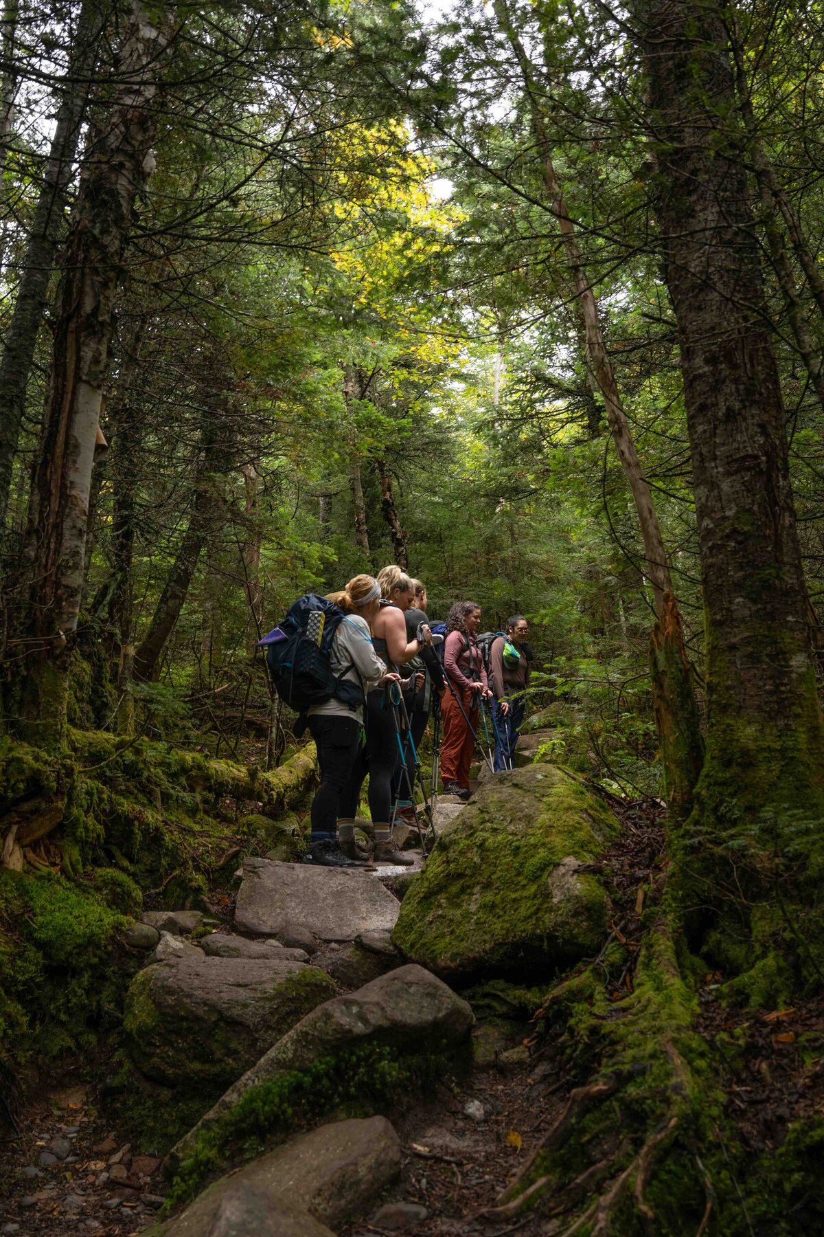18_Meredith Ewenson Women's Group Hiking Trip_White Mountains New Hampshire_Appalachian Mountain Club_Hut to Hut_October 2025