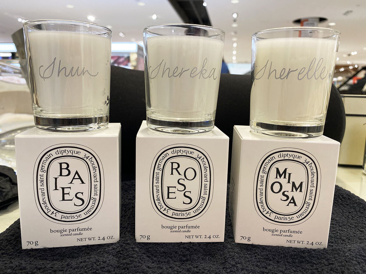 Los Angeles Brand Activation Live Event Diptyque Candles