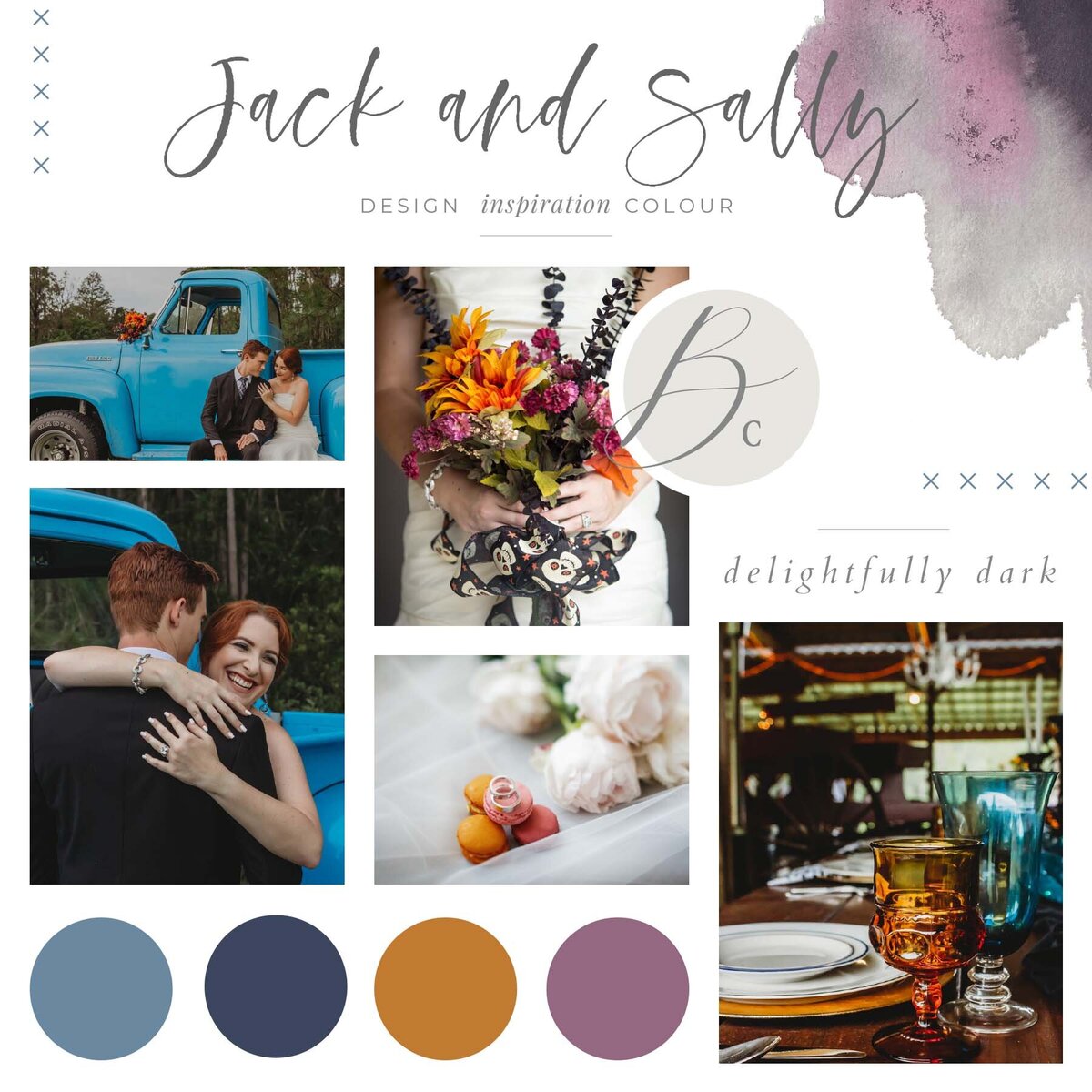 Jack + Sally - Moodboard