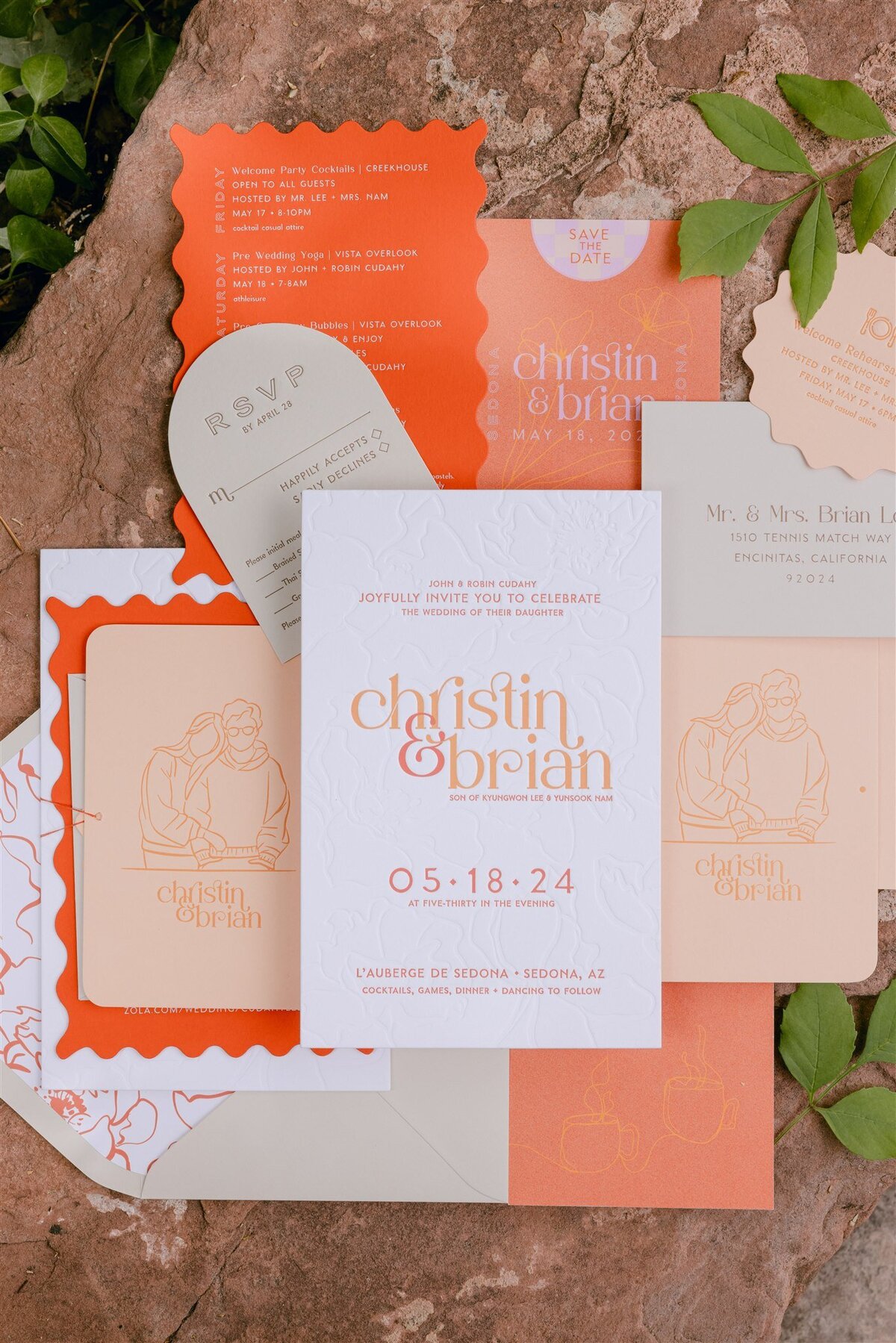 colorful-modern-sedona-wedding-invitation