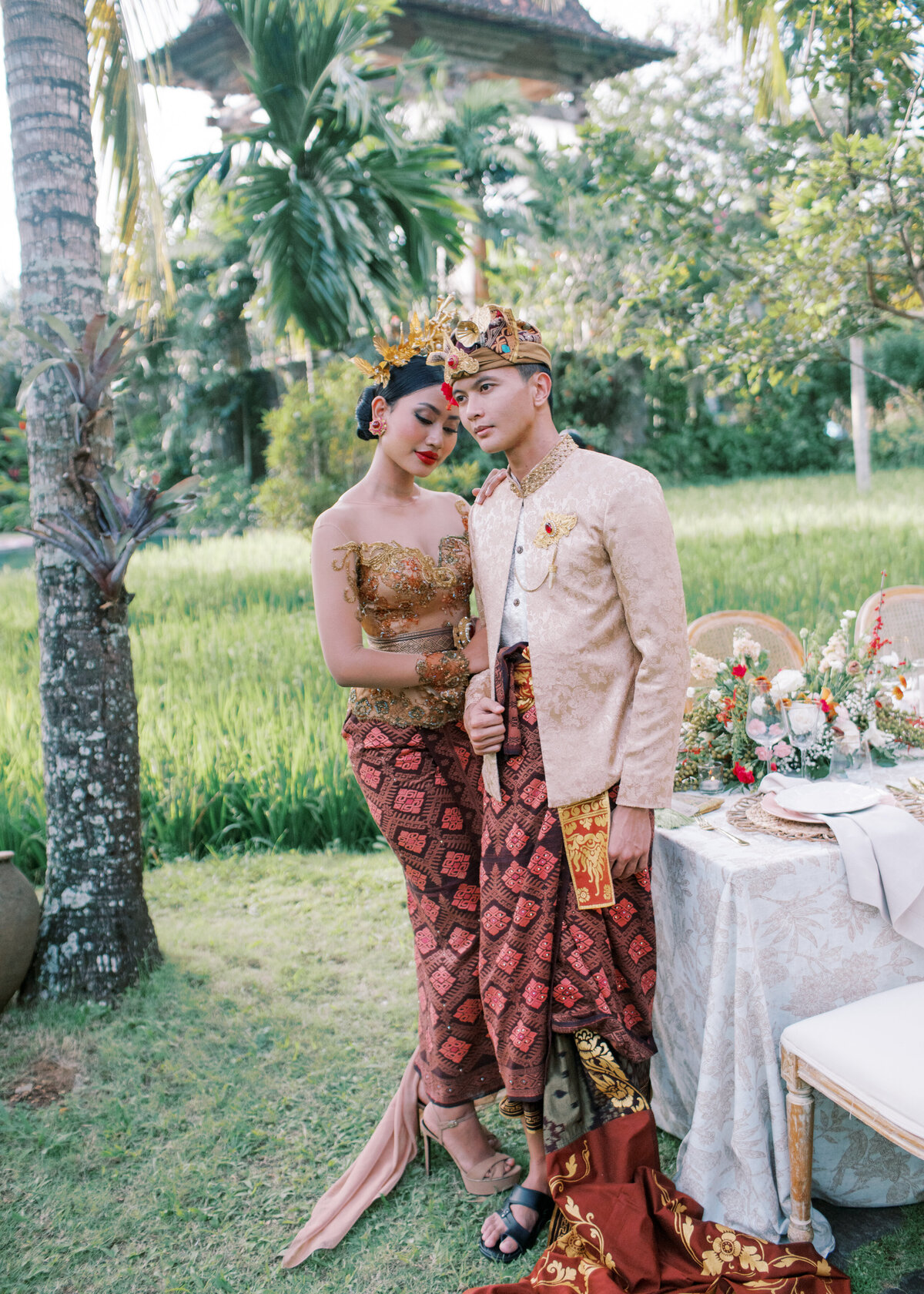Alaya Resort Ubud Tropical Bali Micro Wedding Elopement Insporation- Vi379