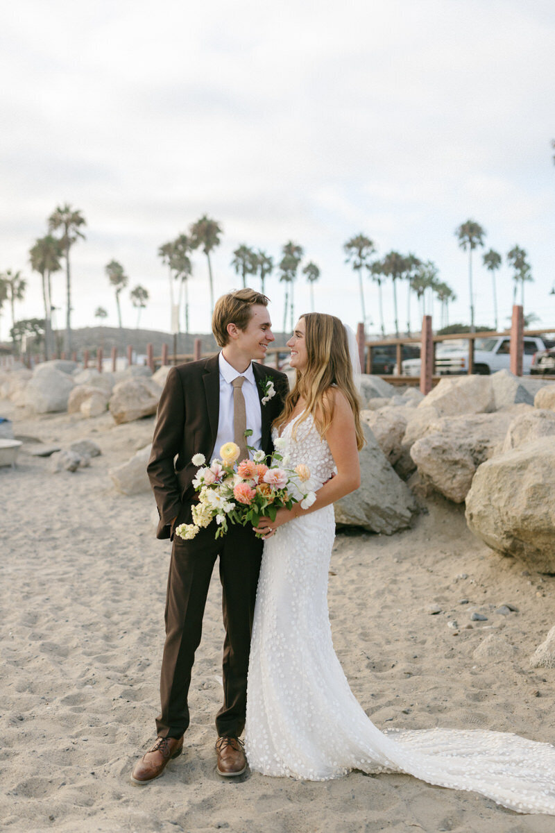 A wedding in San Clemente, California