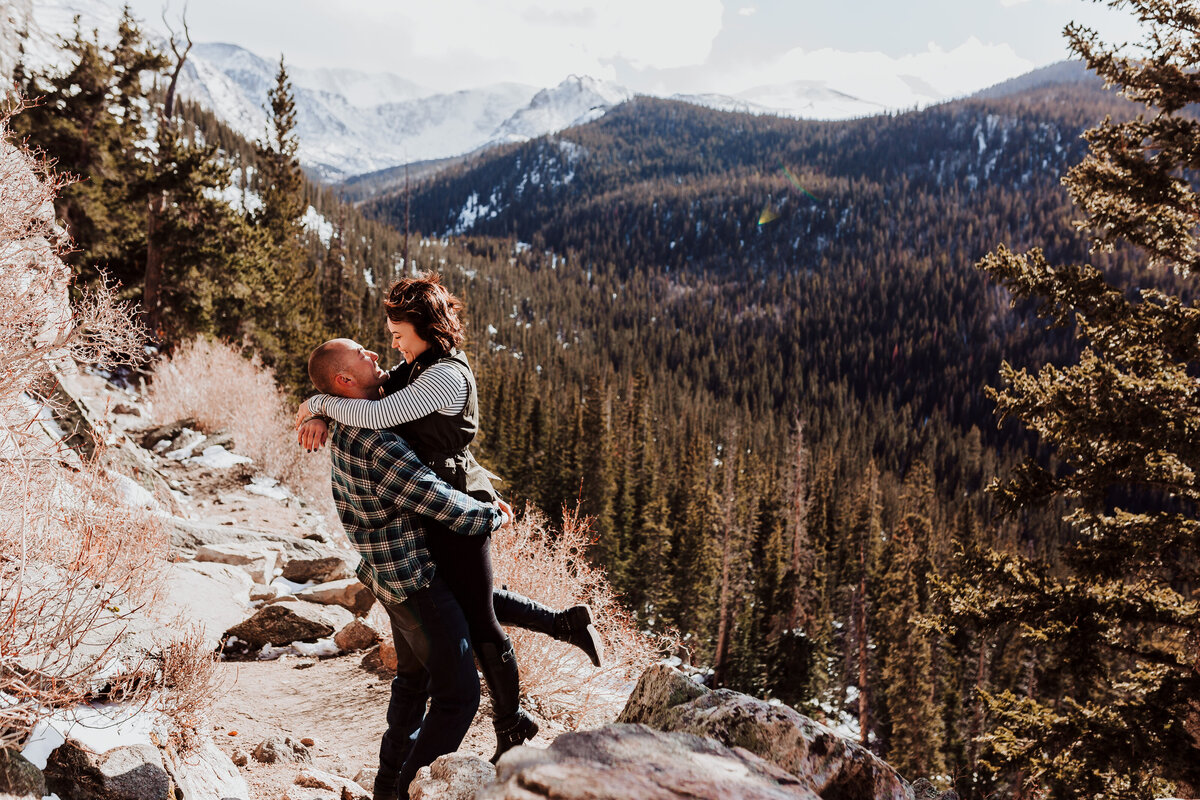 Engagement Session- Kaylen & Jeff- Echo Lake Colorado-41