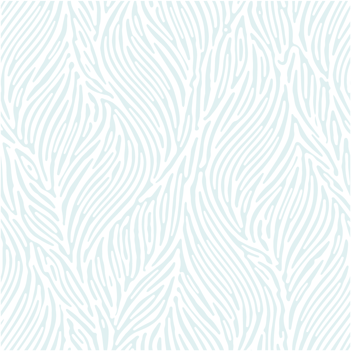 Light blue abstract leaf pattern