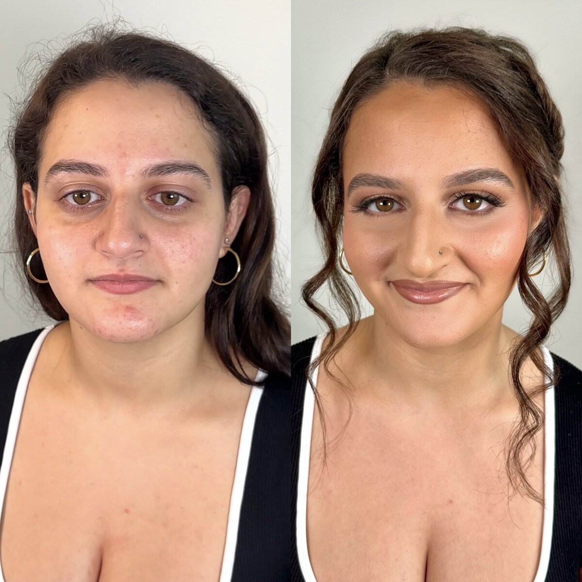 Nashville bridal makeup artist, makeup for tan olive skin, bronze goddess makeup