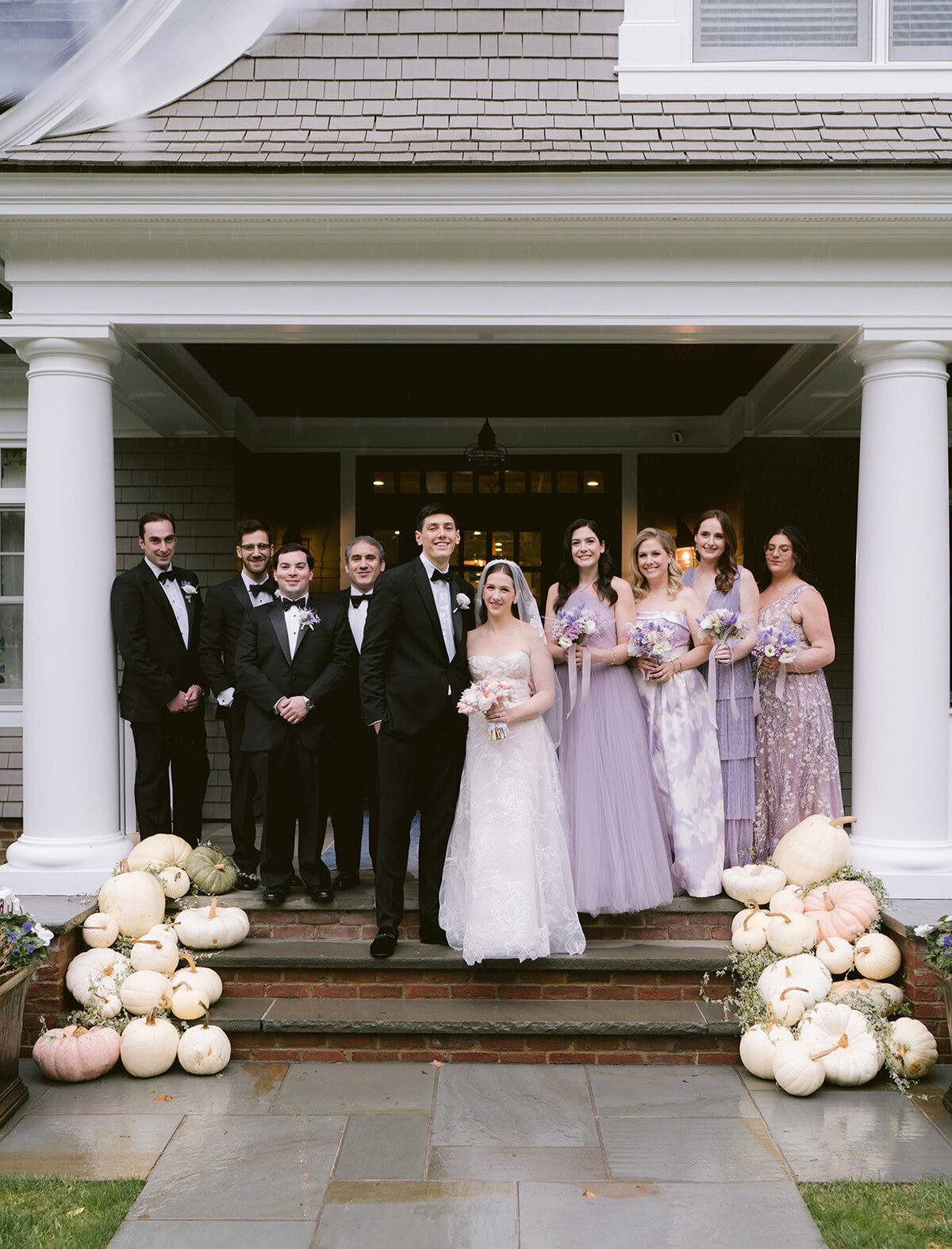 light-purple-wedding-inspo-bride-and-bridesmaids-lavender-dresses-enza-events-wedding-florist-katonah
