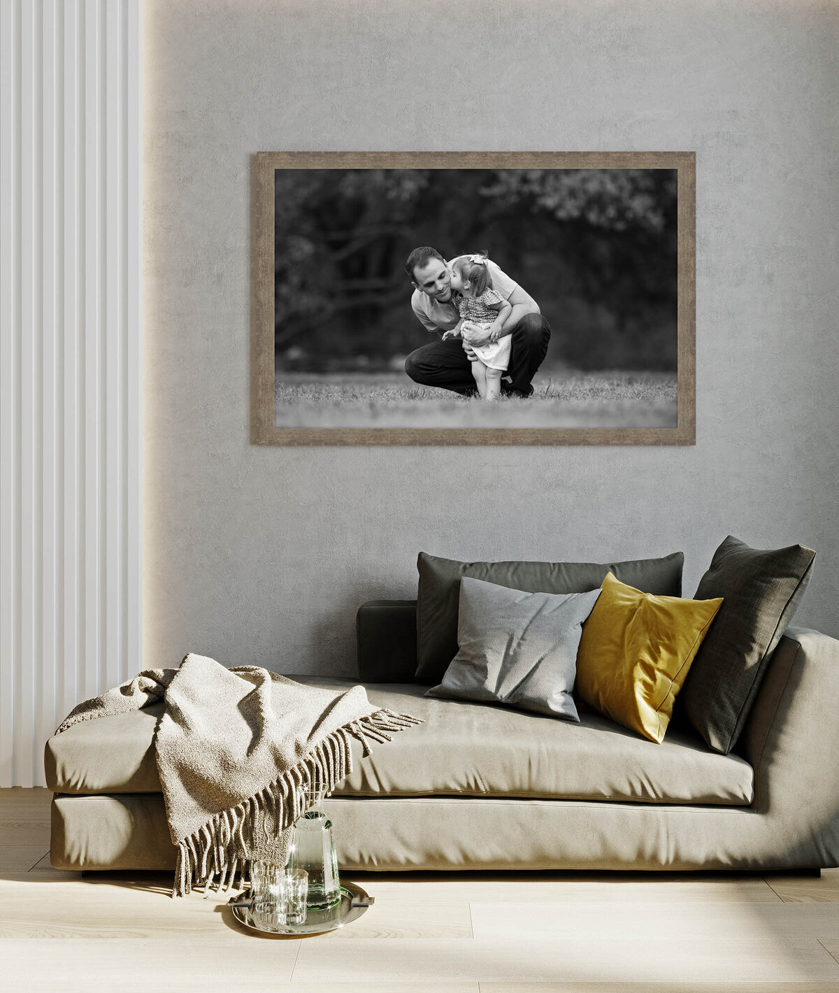 AdobeStock_431559371 - Modern Brown Frame