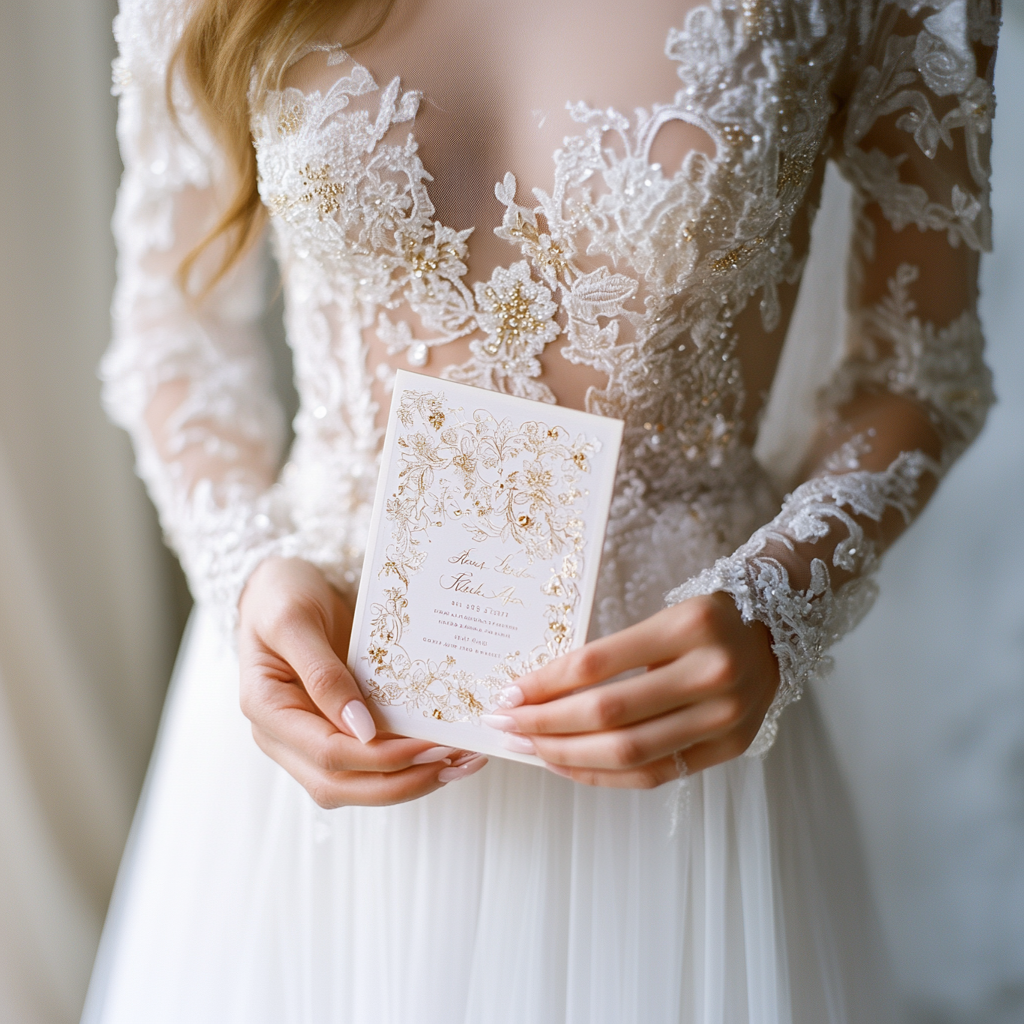 kdurski_86694_A_bride_in_an_elegant_white_gown_holds_her_invita_53aa0e08-3ebf-4e4b-861b-94c6033ca236