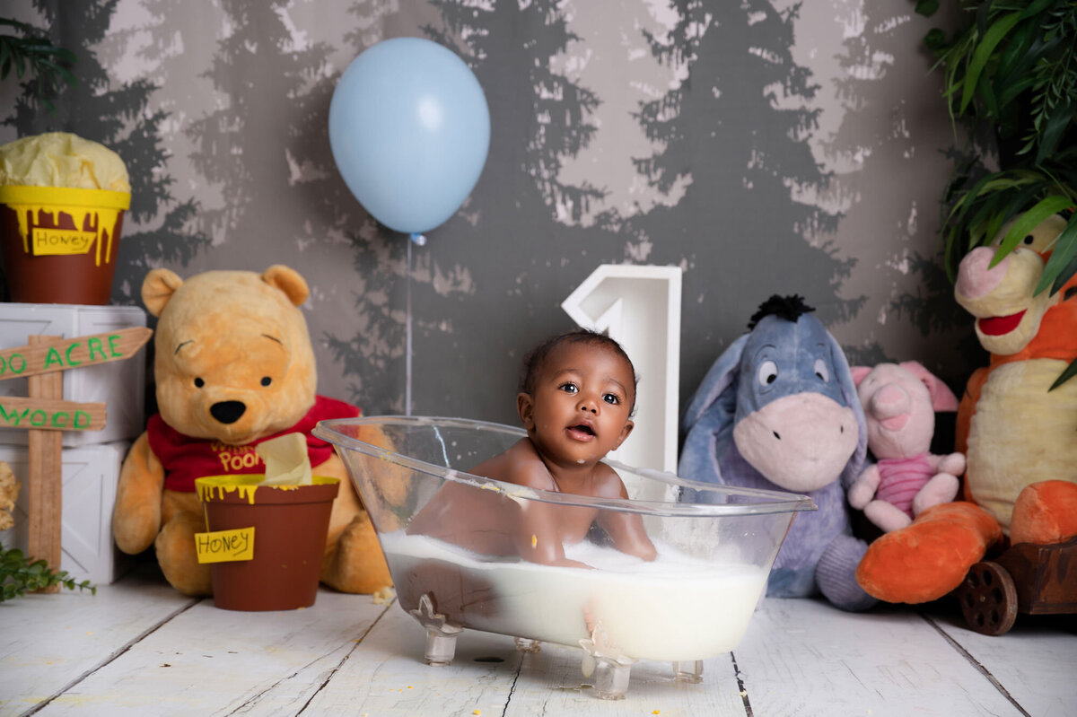 milkbath and cake smash in pretoria