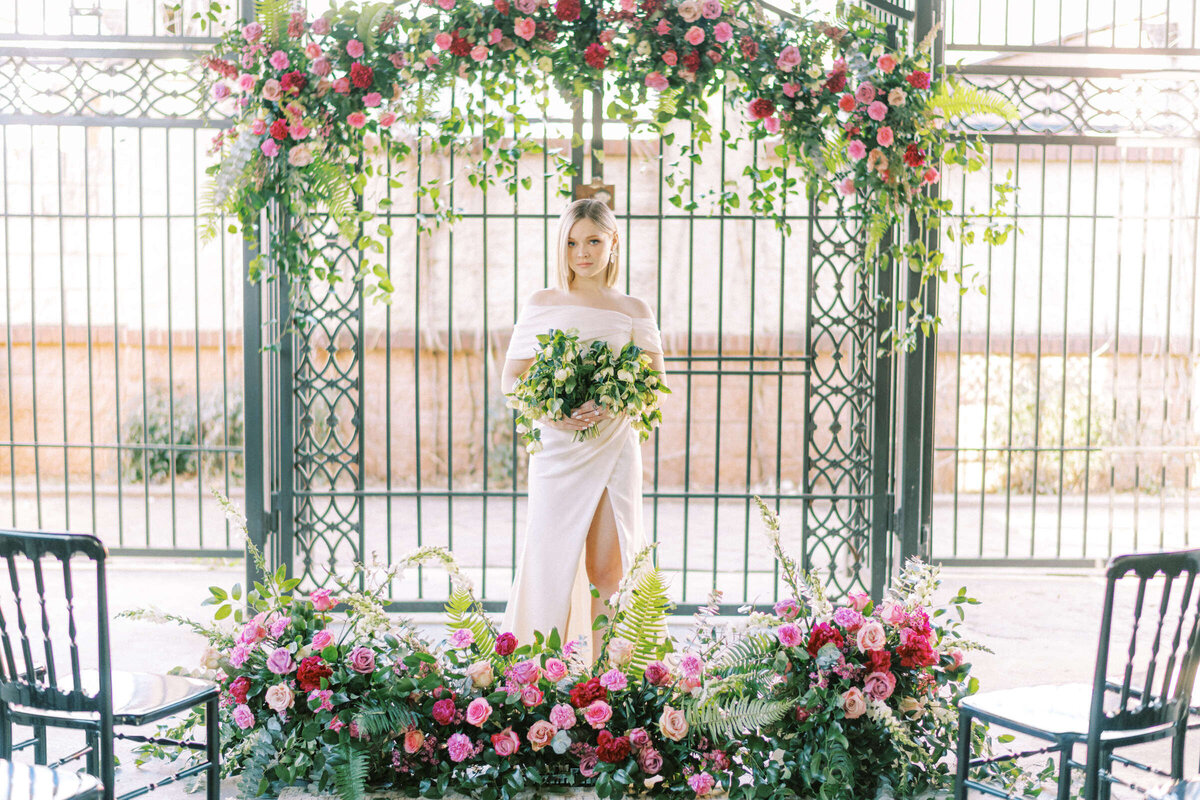 15 Roots Venue Fort Worth Texas Styled Bridal Session Shoot Kate Panza Photography