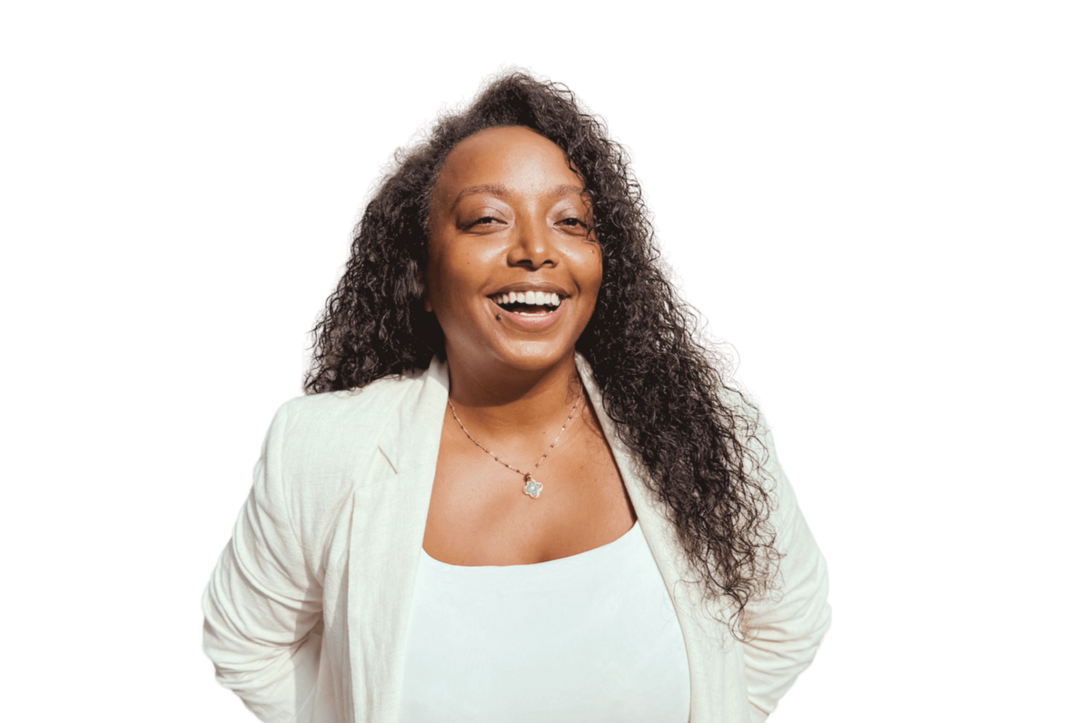 Myriam, founder of Otterly Creatives, bringing playful and simple web design to life.