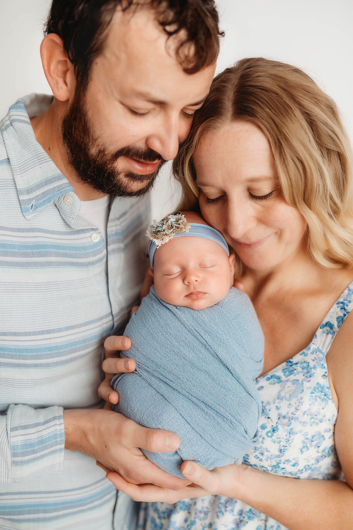 Newborn posed for Baby Photos in Charleston, SC.