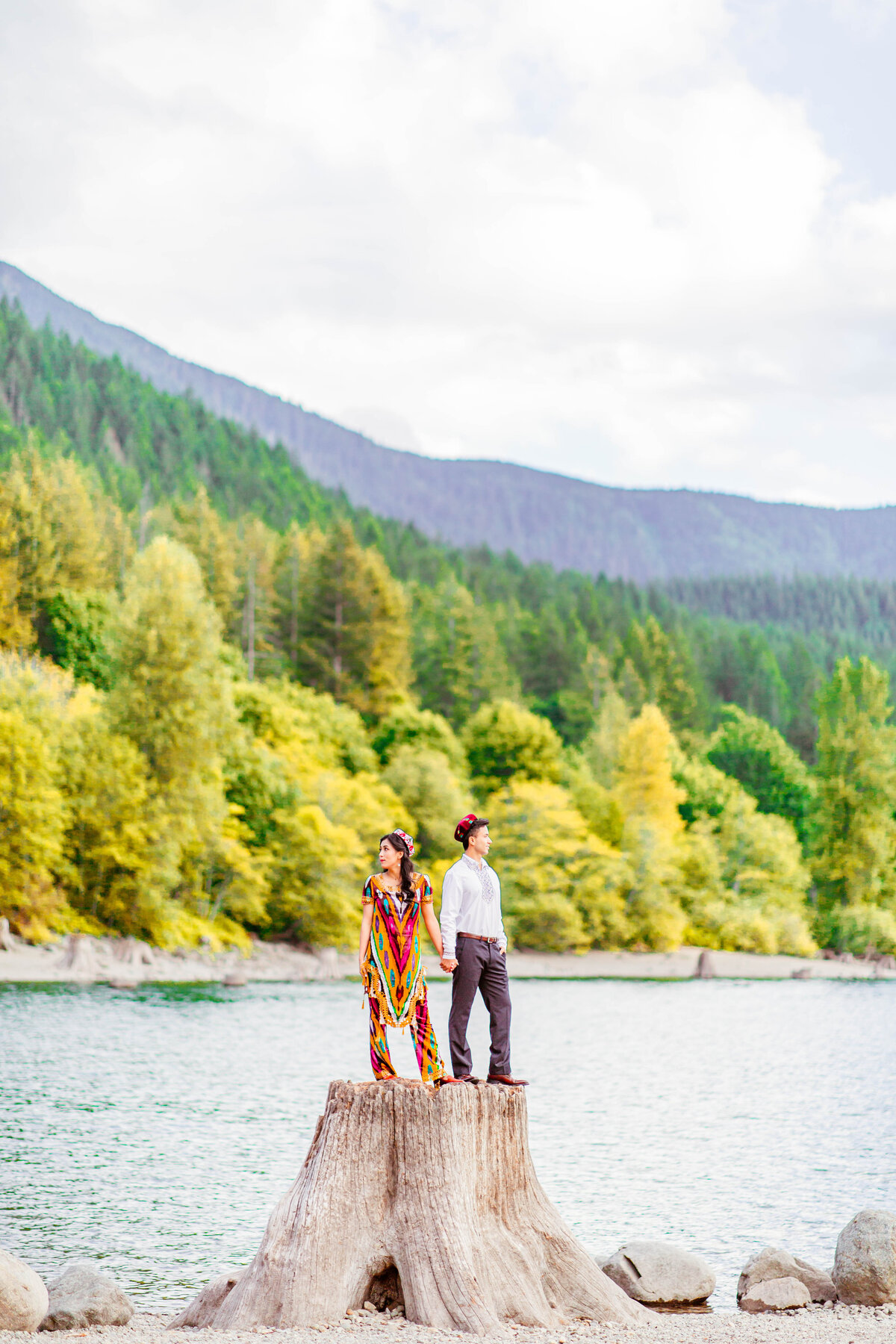 Rattlesnake Lake Engagement Wedding