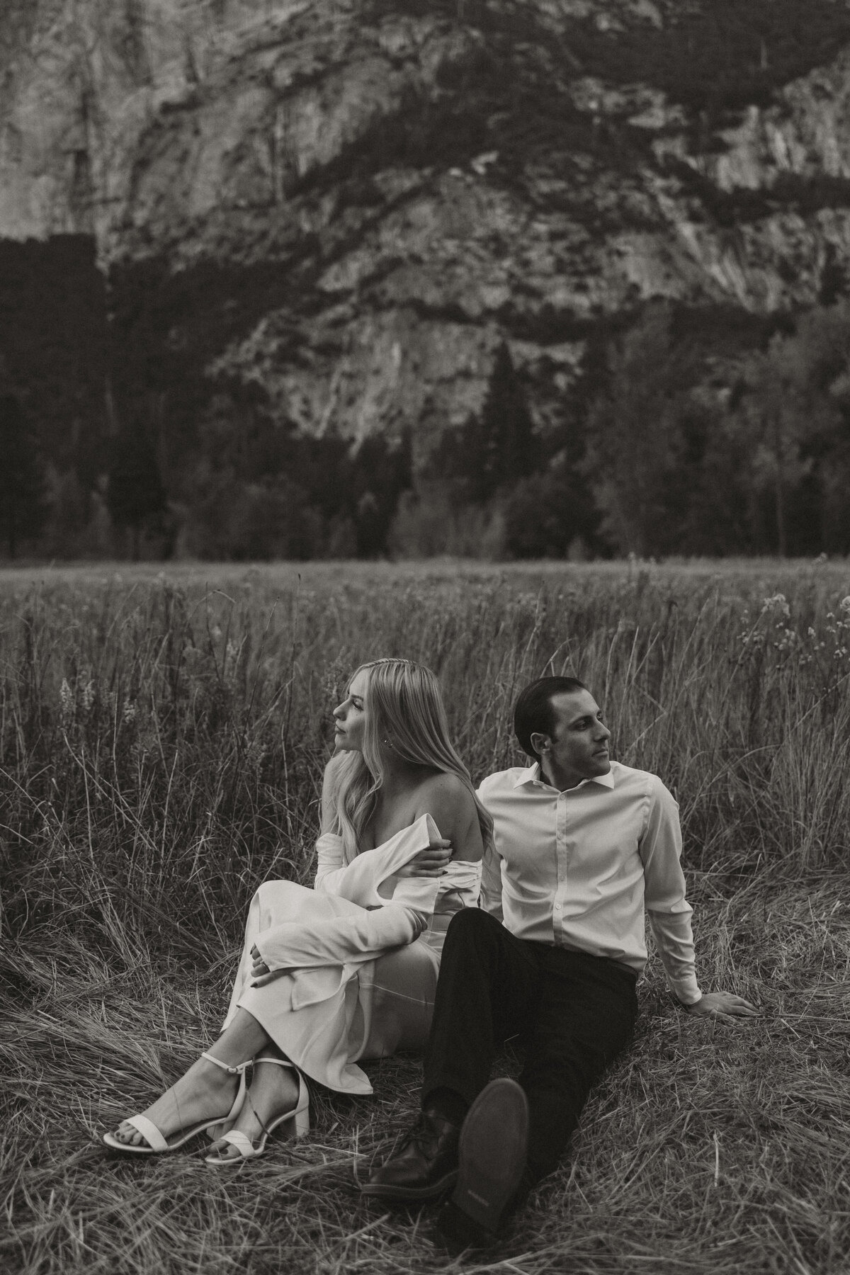 yosemite engagement session