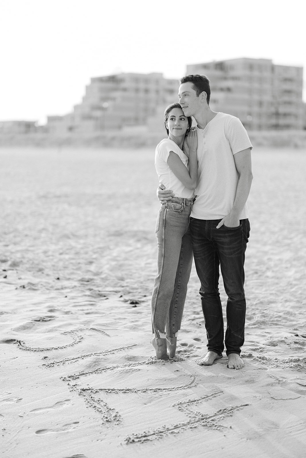 Laynie and Cody beach engagement8