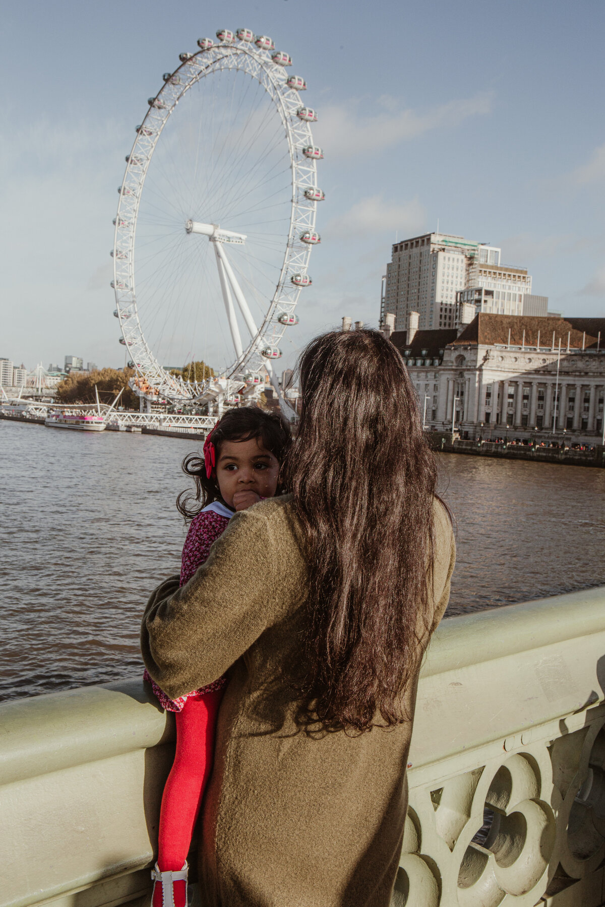 Perfect day sight seeing in London for this family photoshoot