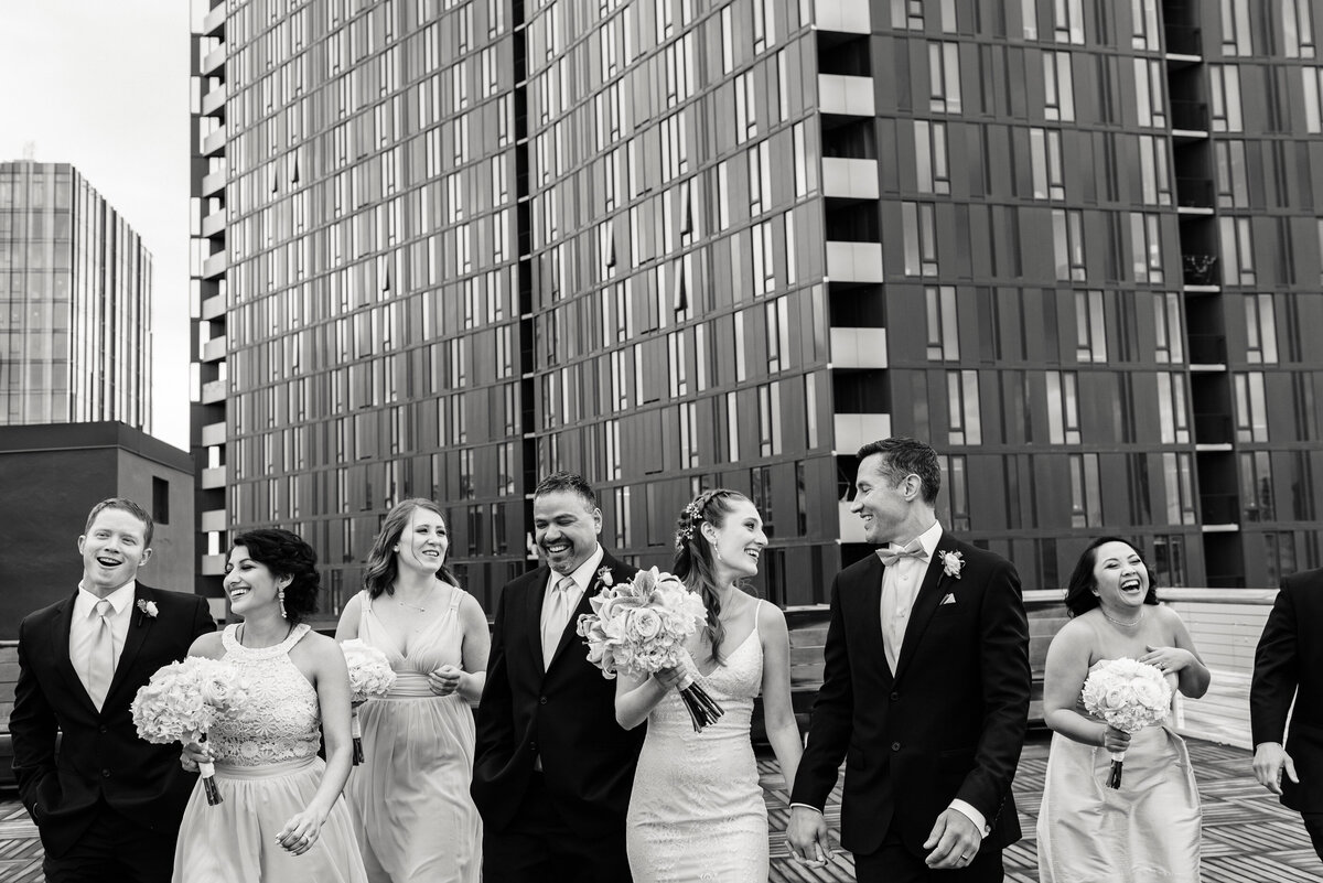 confetti wedding in portland oregon.