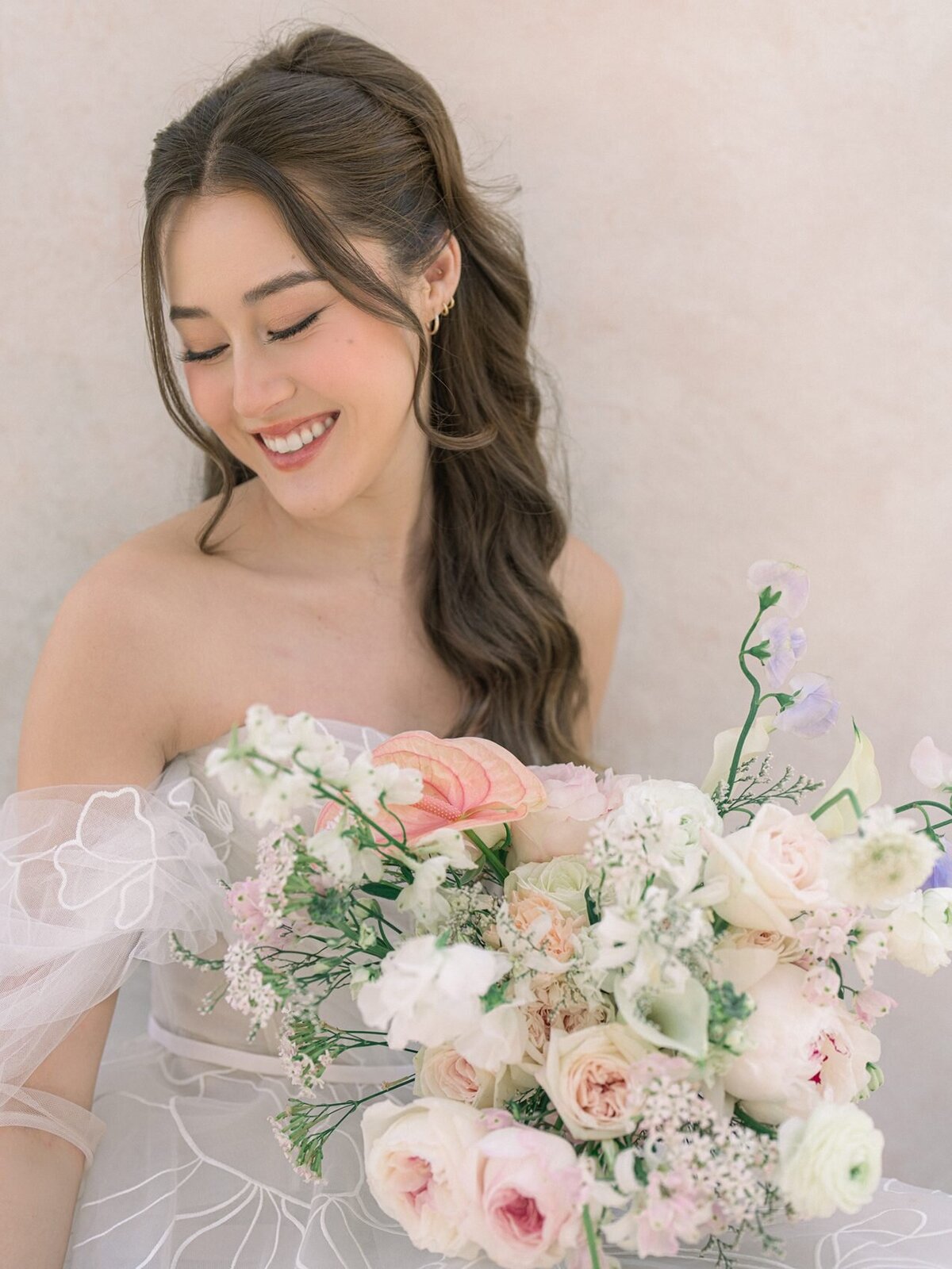 Couture bridal dress by Mira Zwillinger