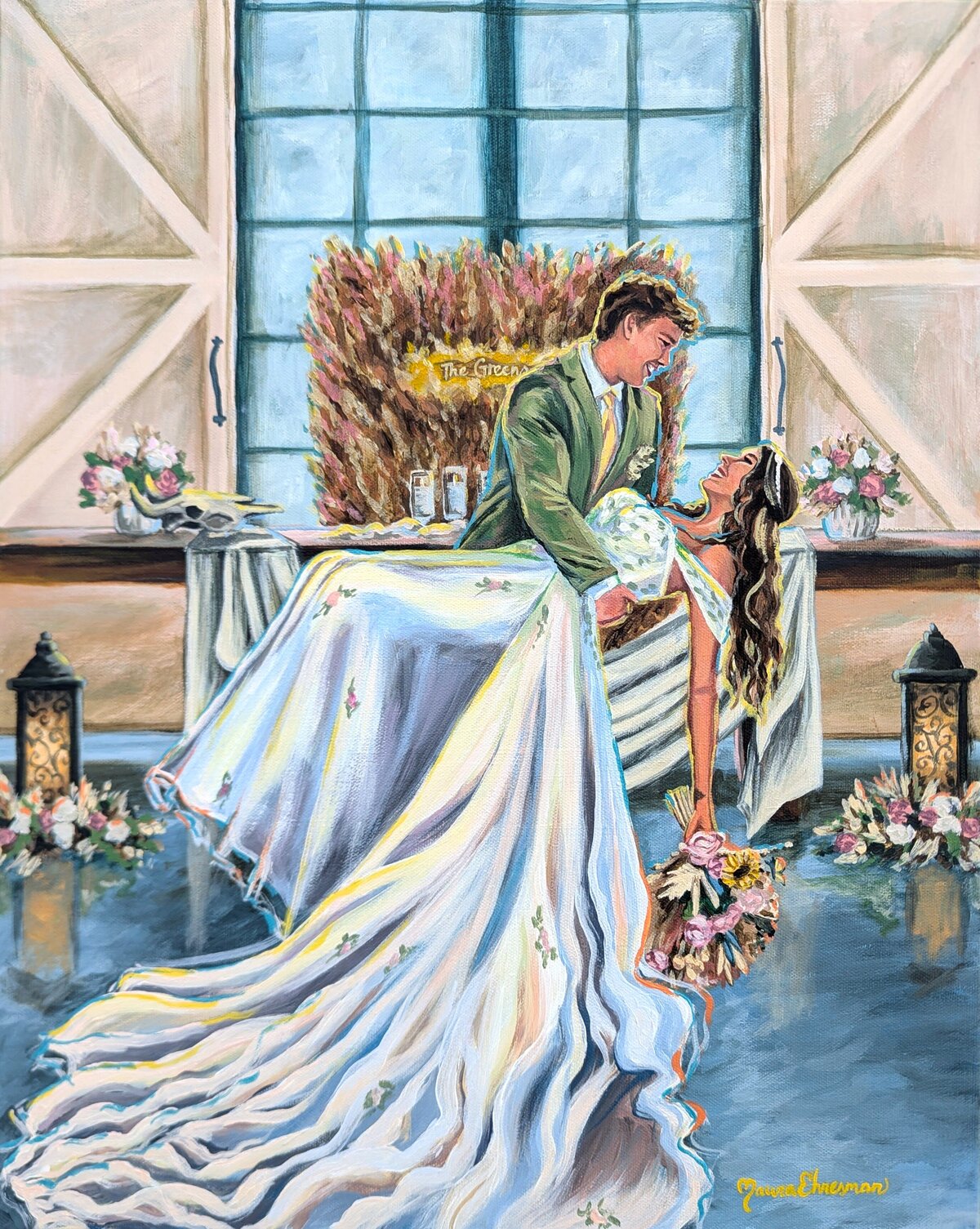 impressionist-wedding-painting-western-firstdance-texas