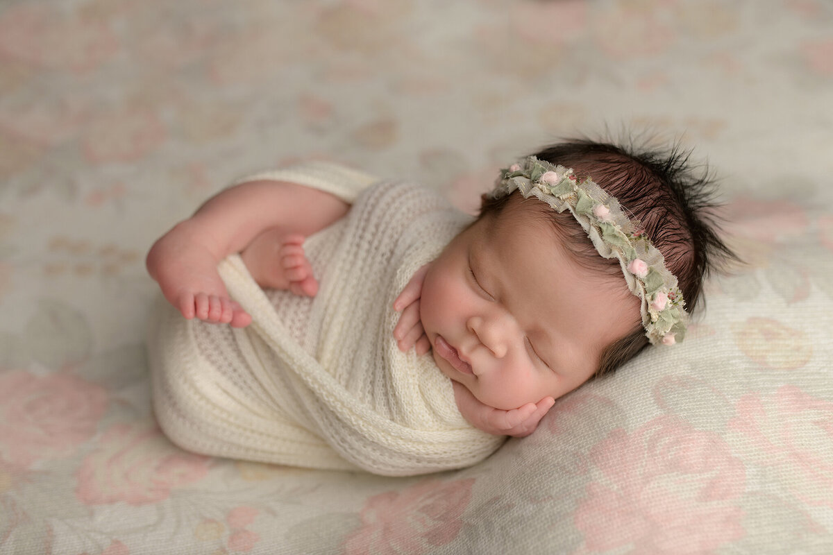 Newborn photoshoot in Boston