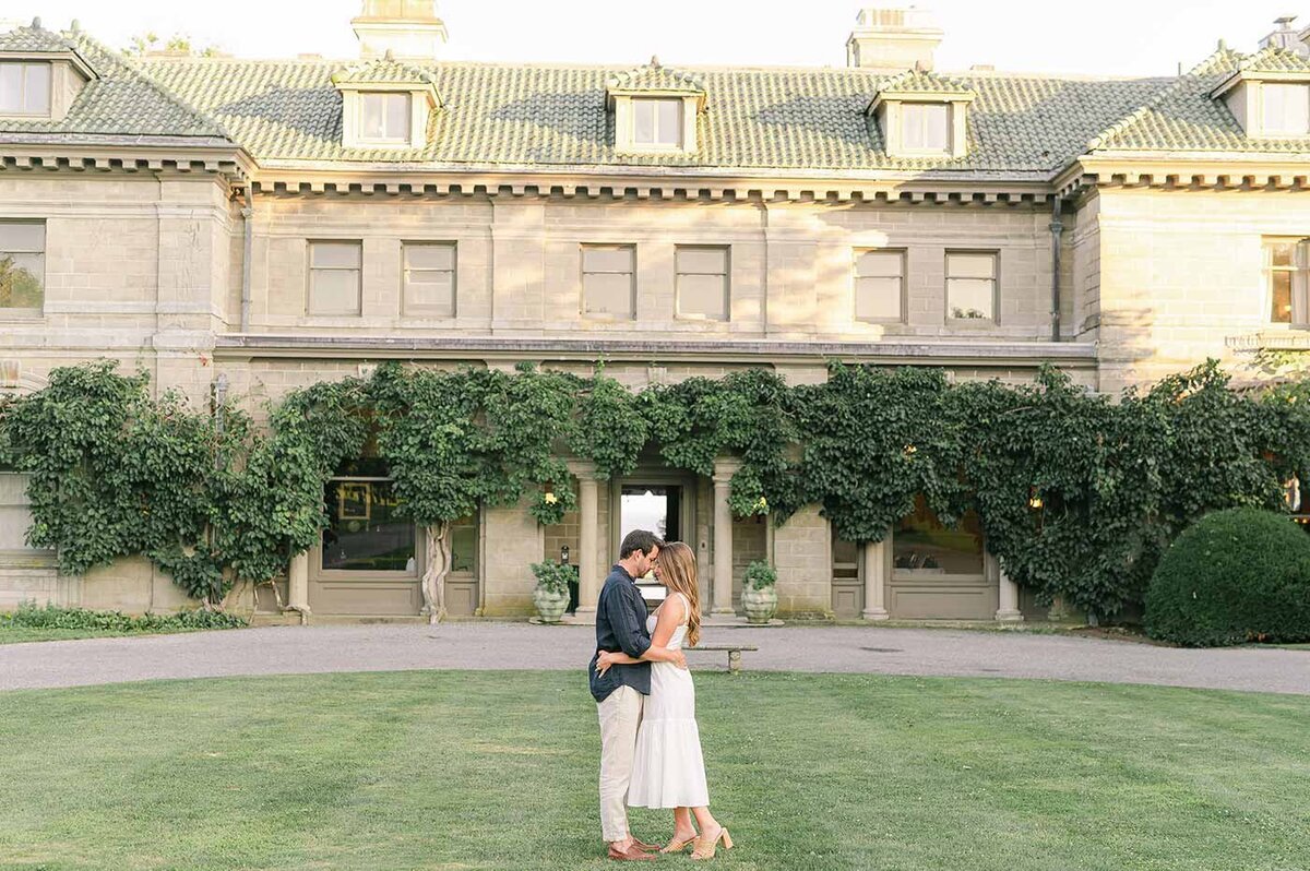 Eolia Mansion Gardens Wedding at sunset