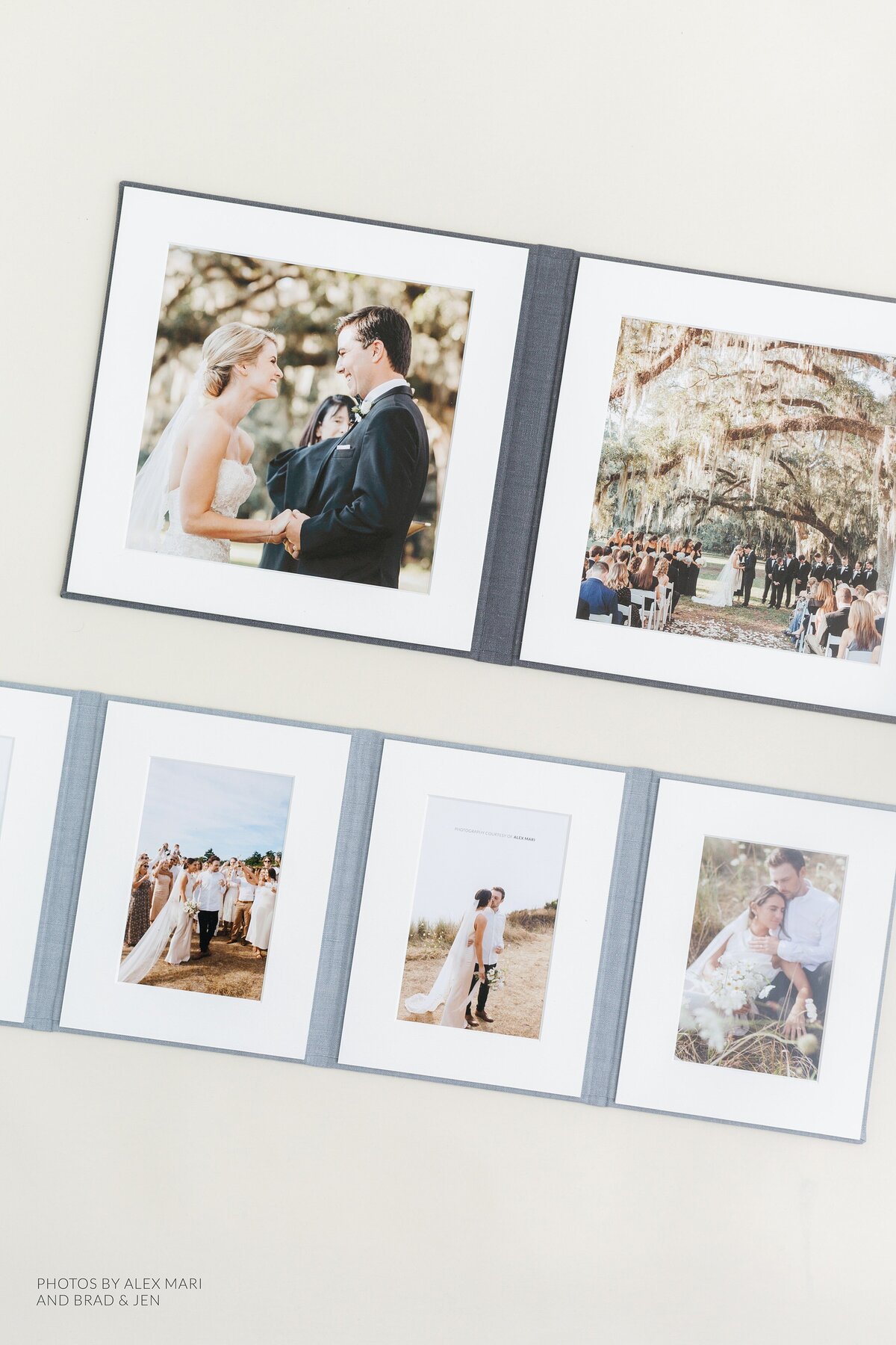 RedTree-Albums-Alex Mari, Brad & Jen, Matted Folio Album, Matted Folios-097