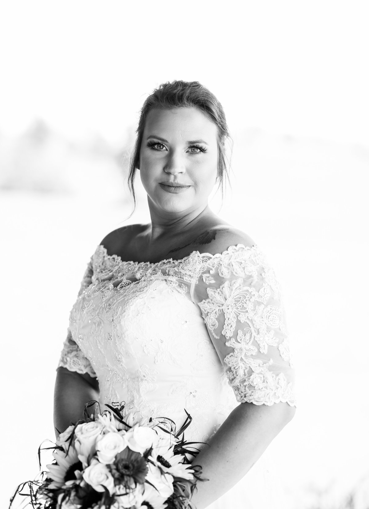 Middlefork Barn Red & Sunflower Wedding-21