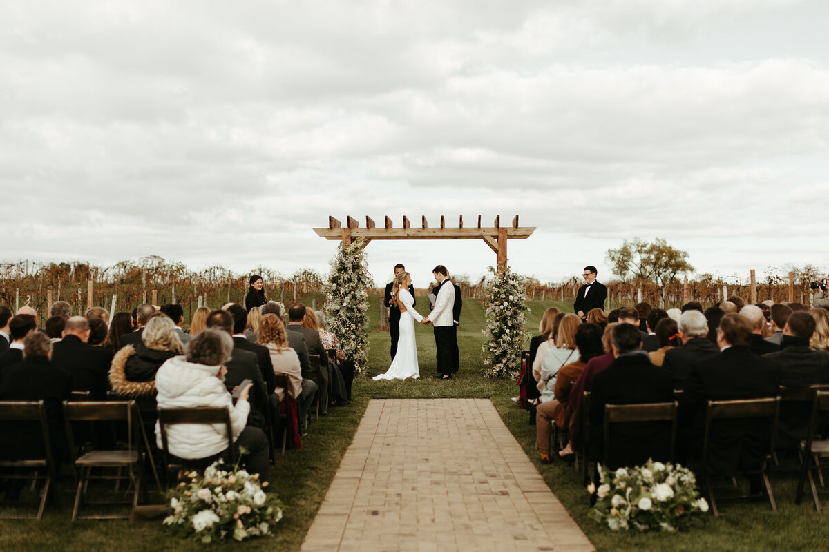 Fall Wedding at Providence Vineyard - E+K-8760