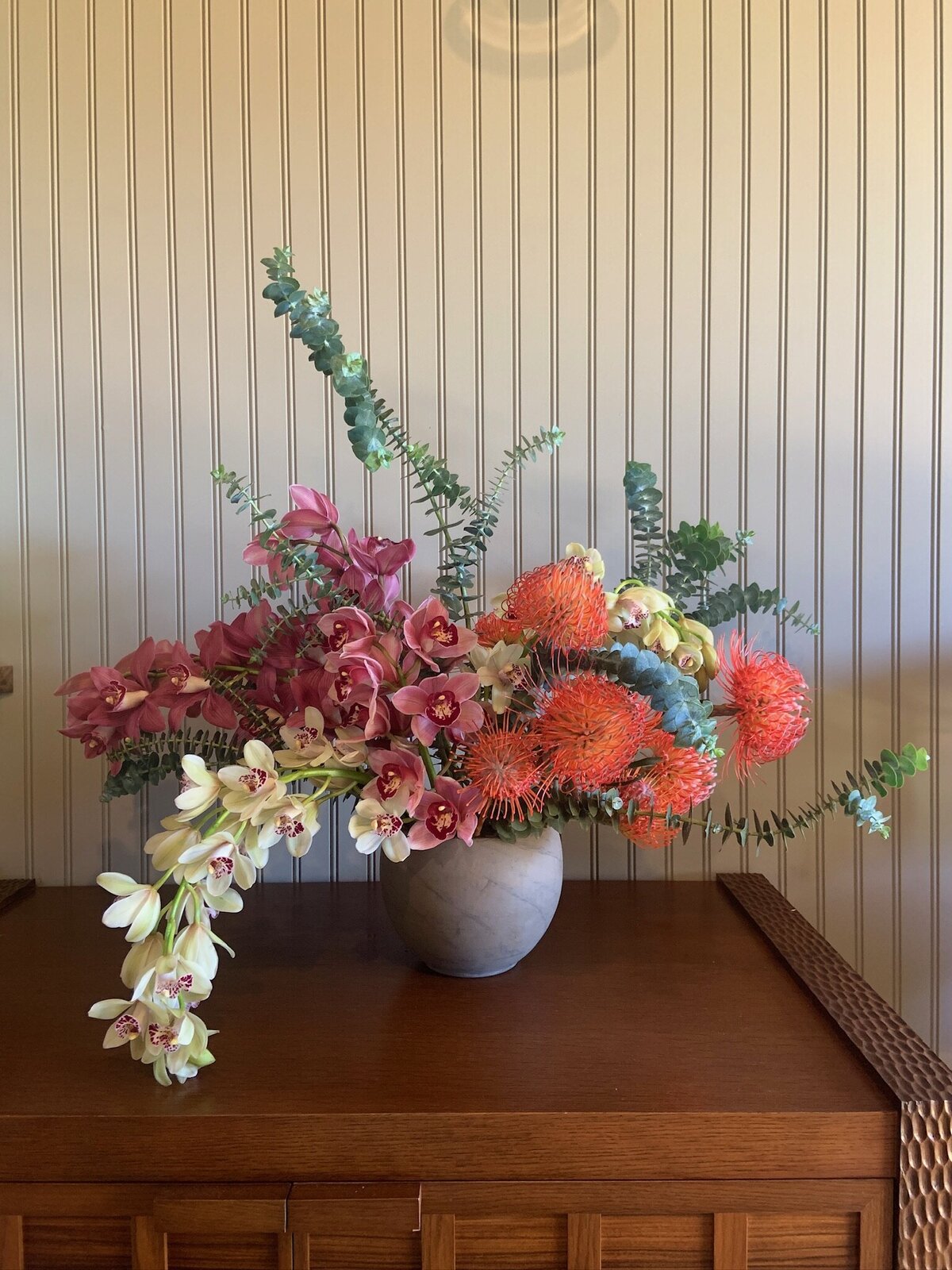 Cymbidium large arrangement