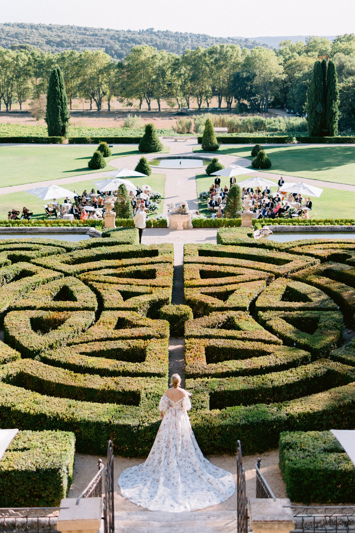 Exclusive destination wedding in Provence, Château de la Gaude