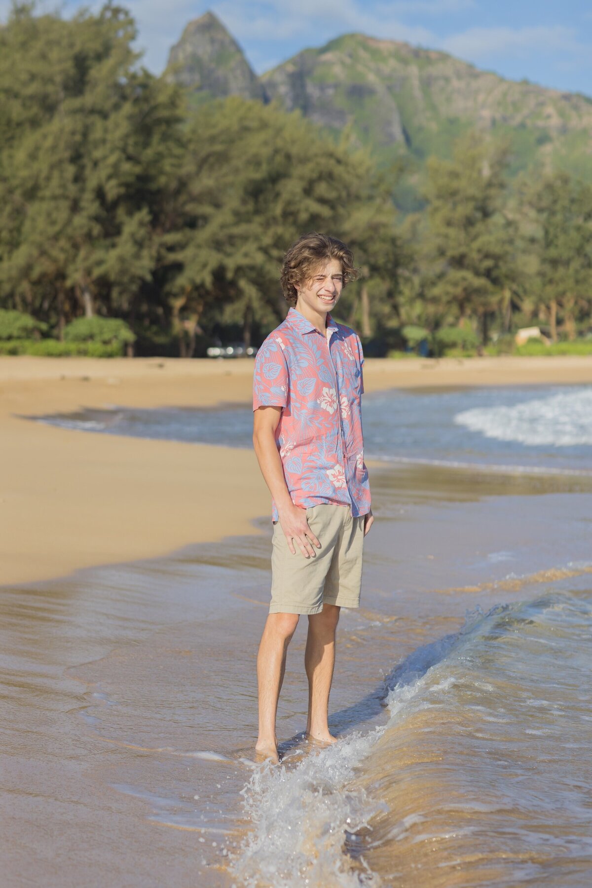 Bright Sky, Big Smile – Kauai Senior Photos