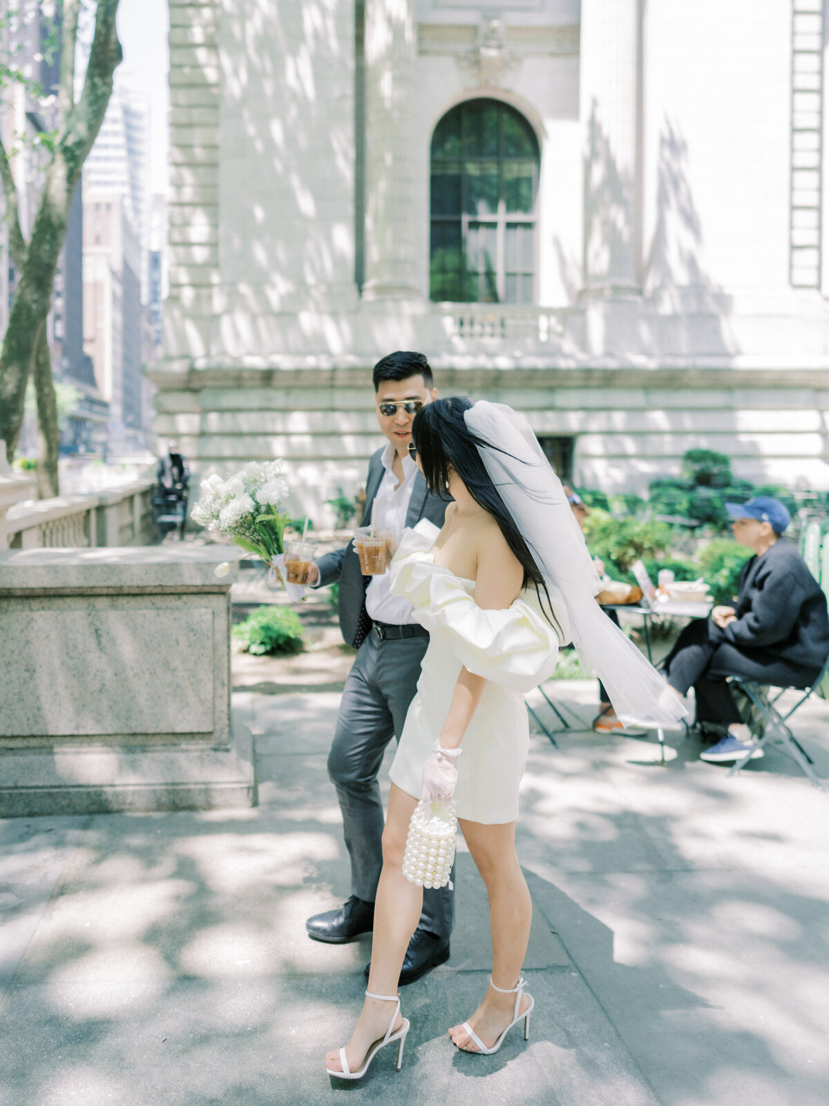 Vogue Editiorial NYC Elopement Themed Engagement Session Highlights | Amarachi Ikeji Photography 39